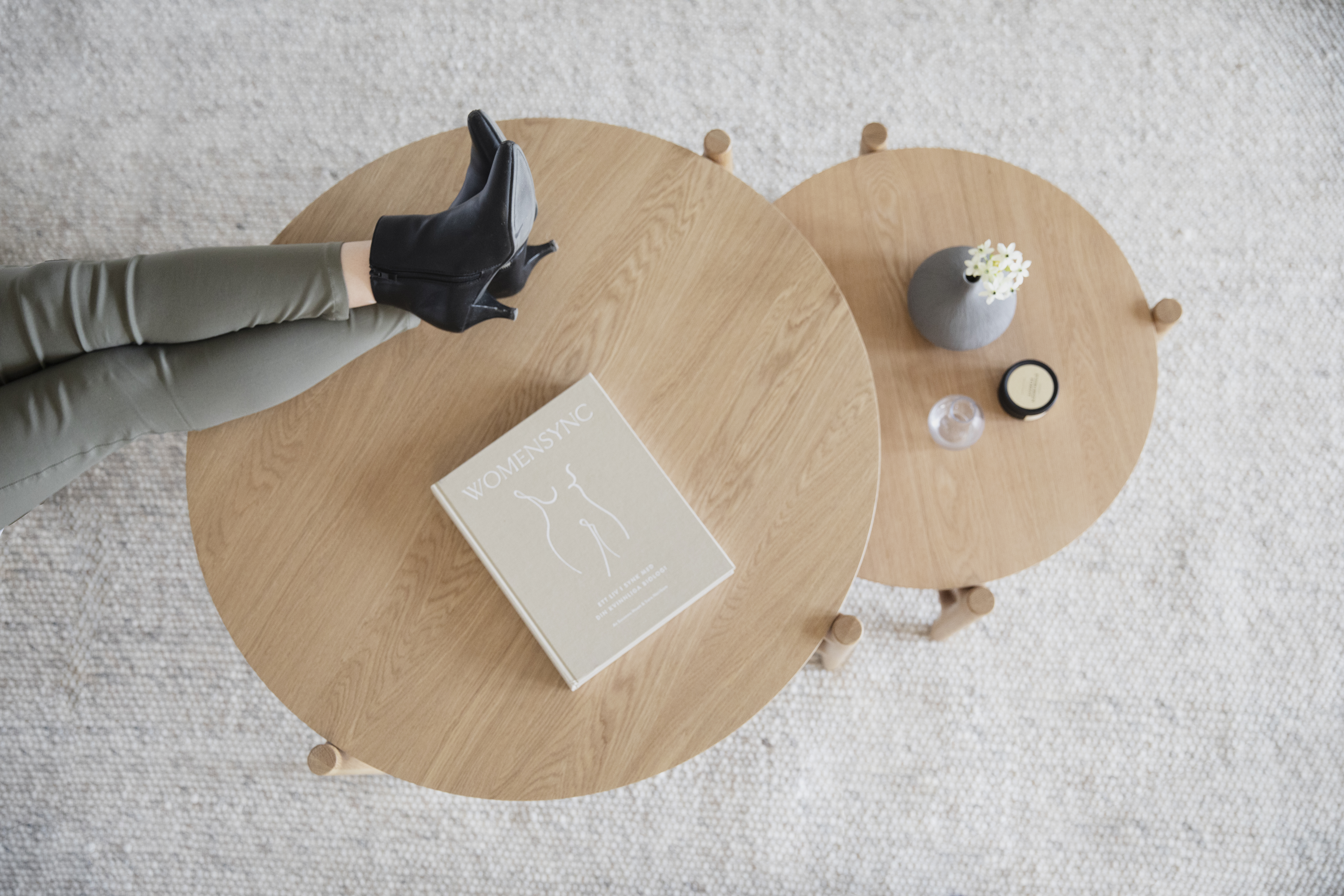 Rowico Home Holton Couchtisch Rund Eiche Ø87cm