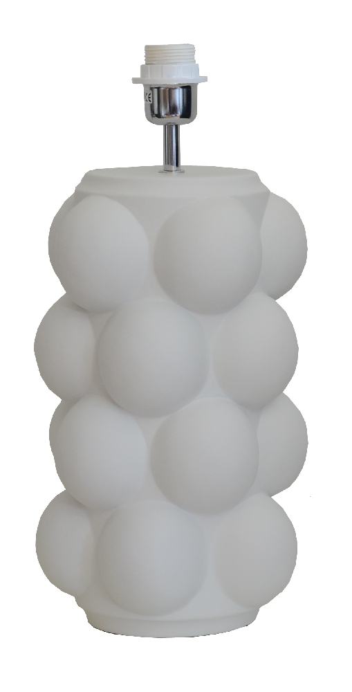 Bubbels Lampfot Vit XL 47cm
