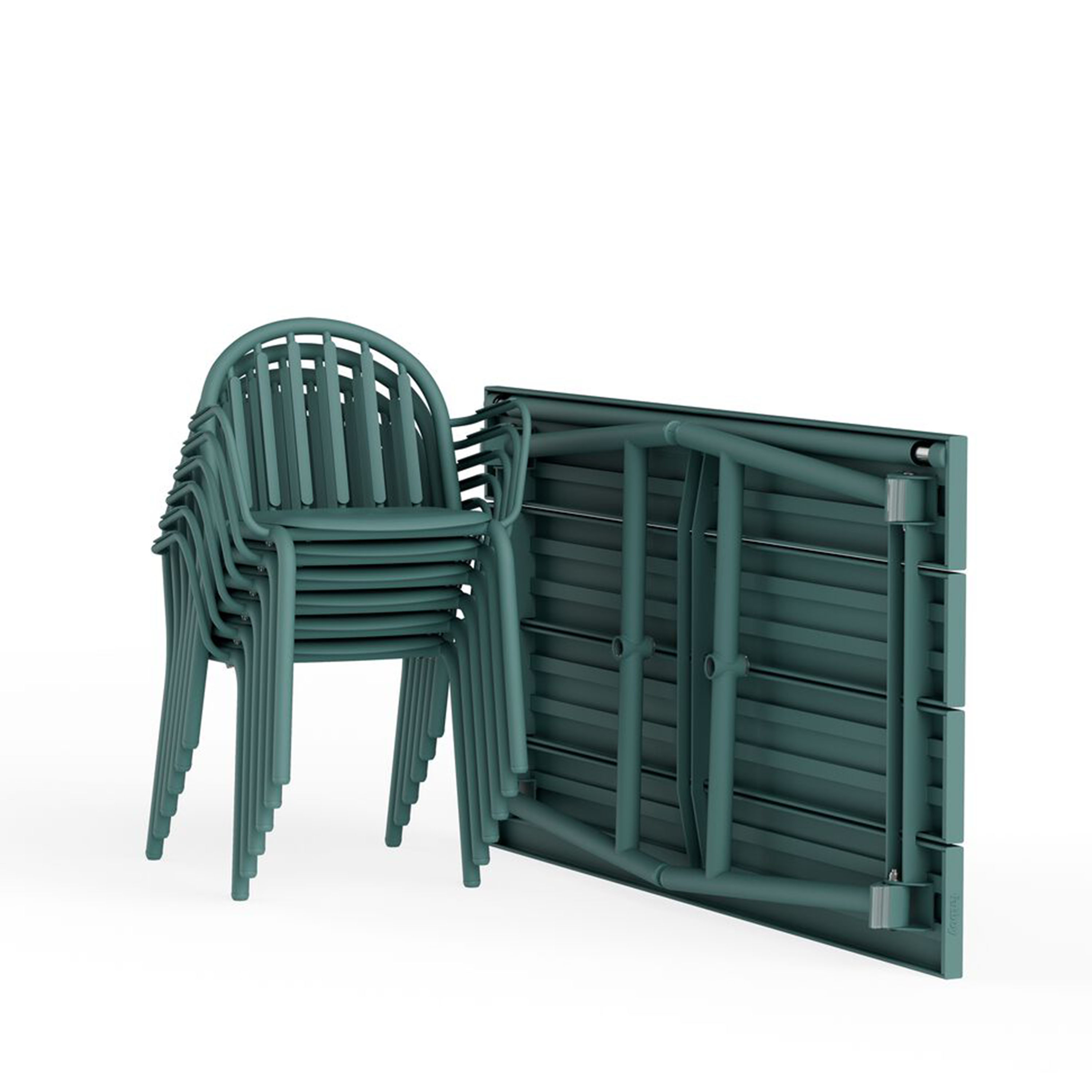 Fatboy Fred's Ruokapöytä Dark Sage 170cm