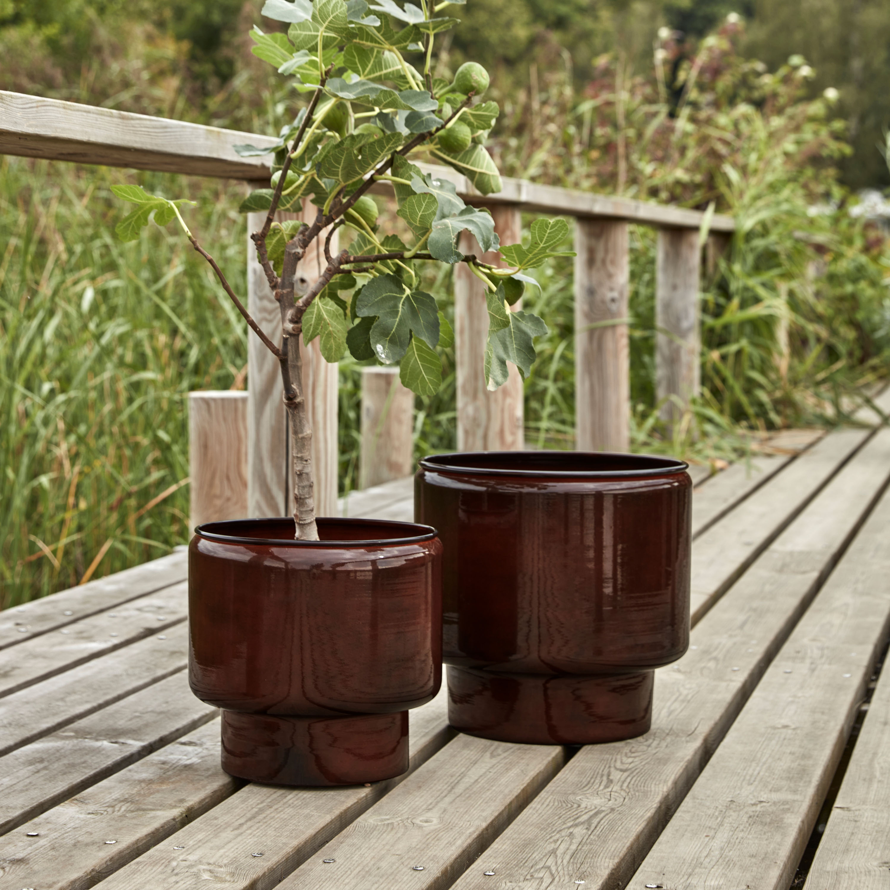 House Doctor Pile Kruka Brun 2-pack