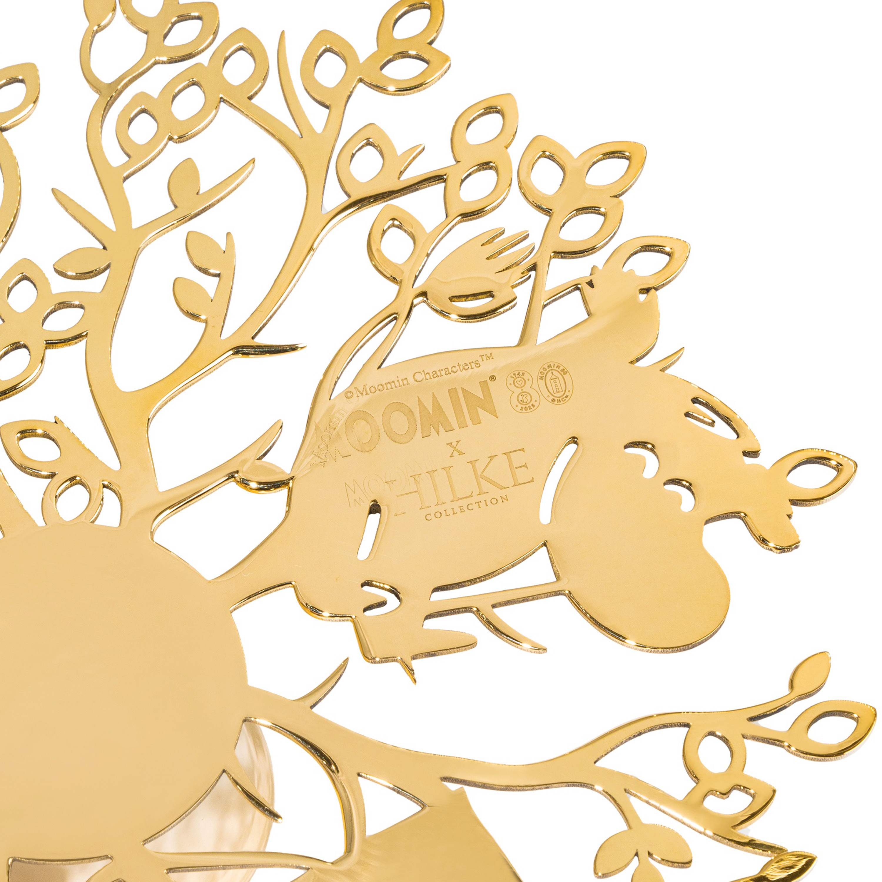 Hilke Collection Hilke X Muumi No.2 Kynttilänjalka Messinki 40cm