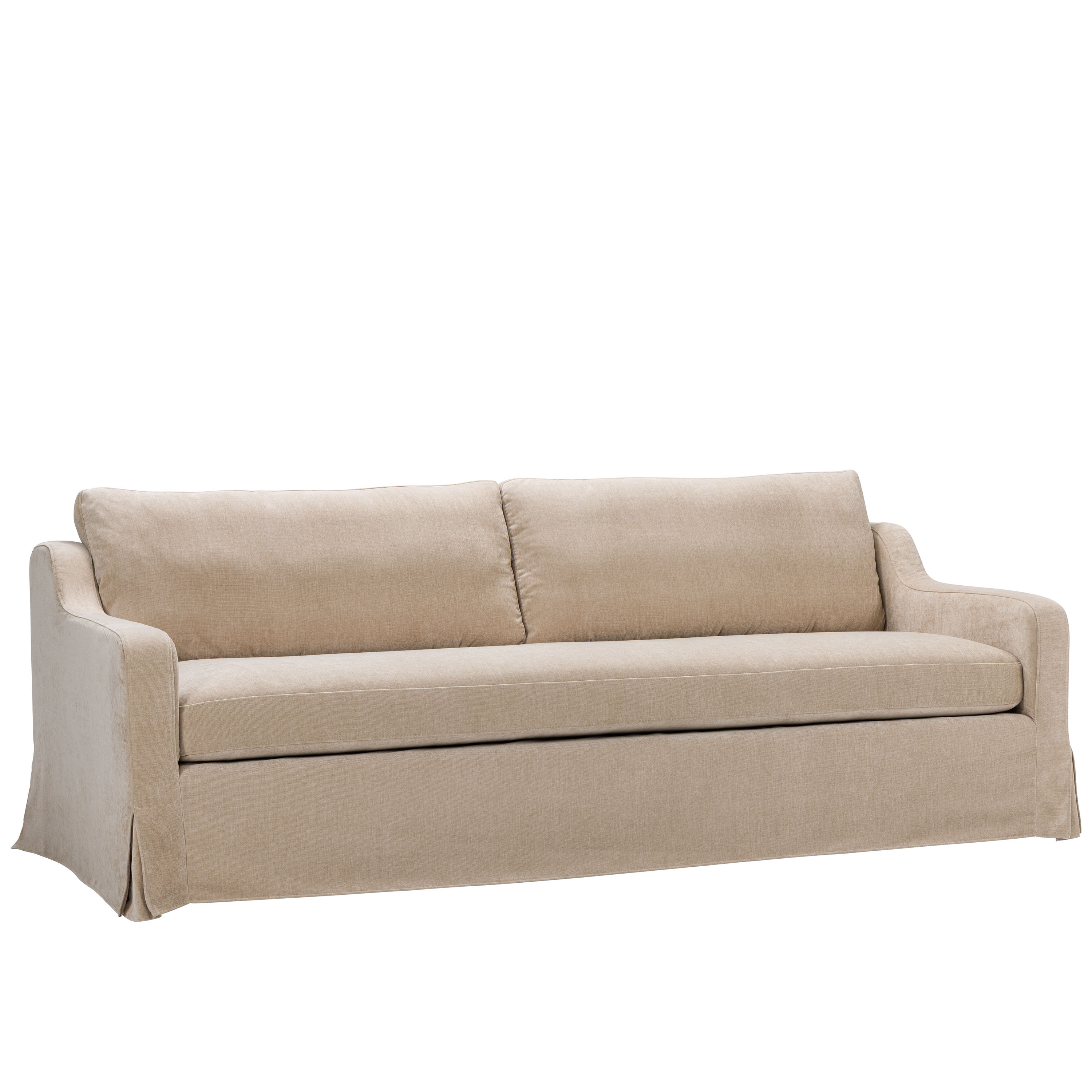 Verona 4-Seater Sofa Dark Beige 228cm