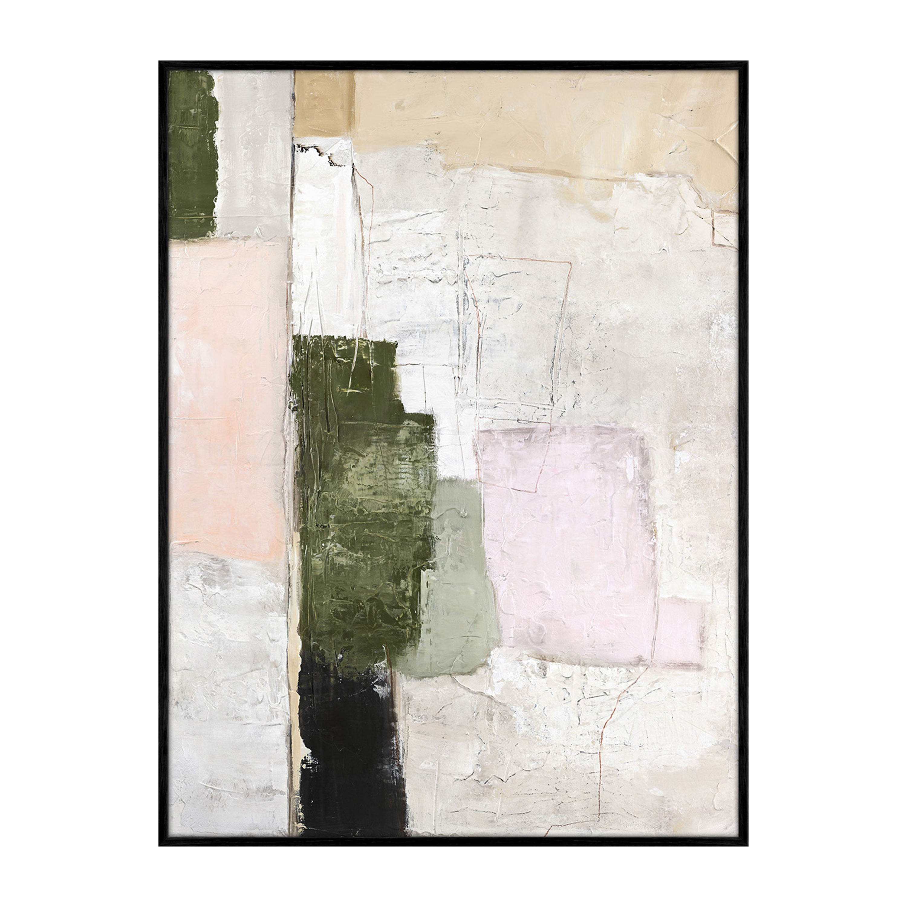Rustic Revival Bilde Svart Ramme 90x120