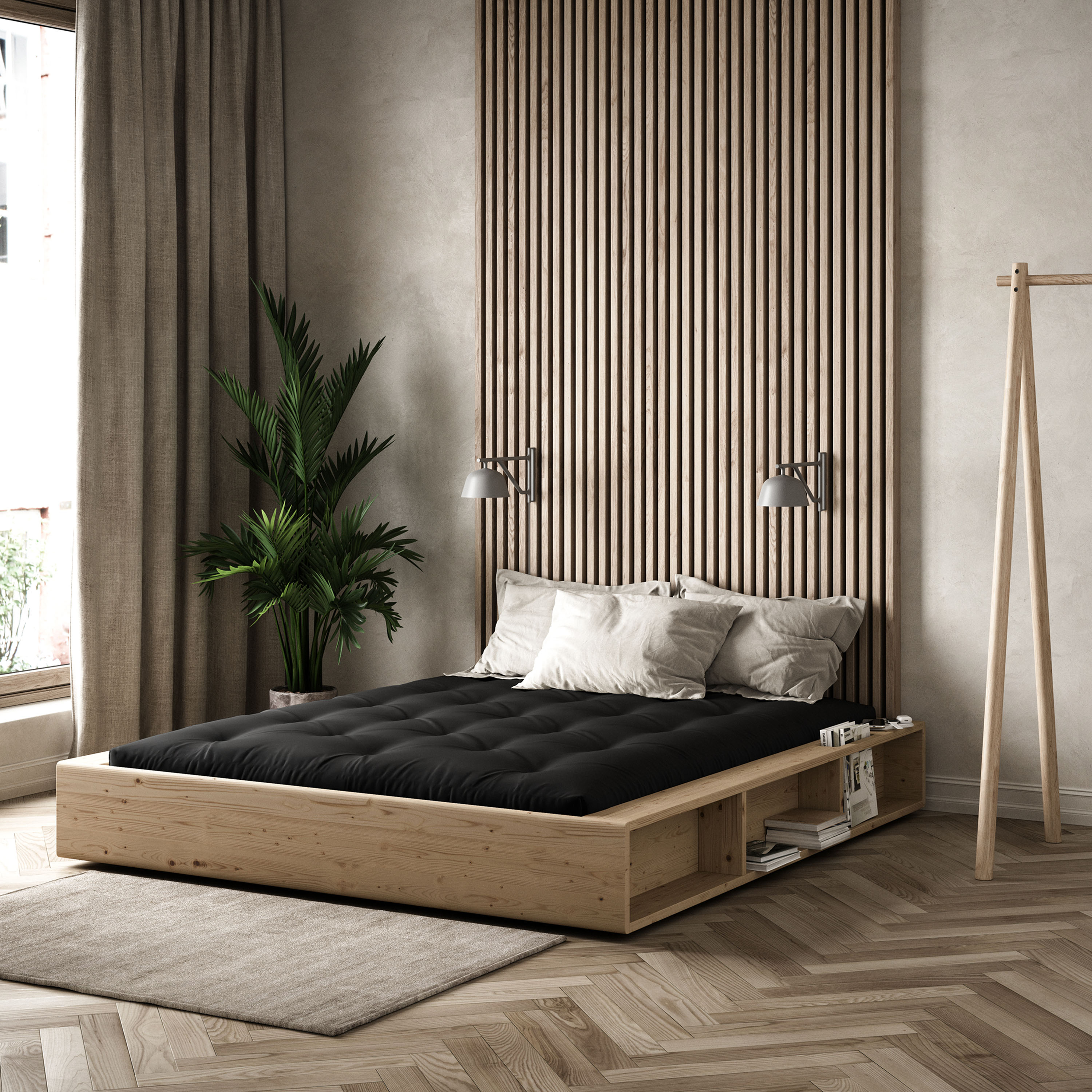 Karup Design Ziggy Sängram Natur 180cm