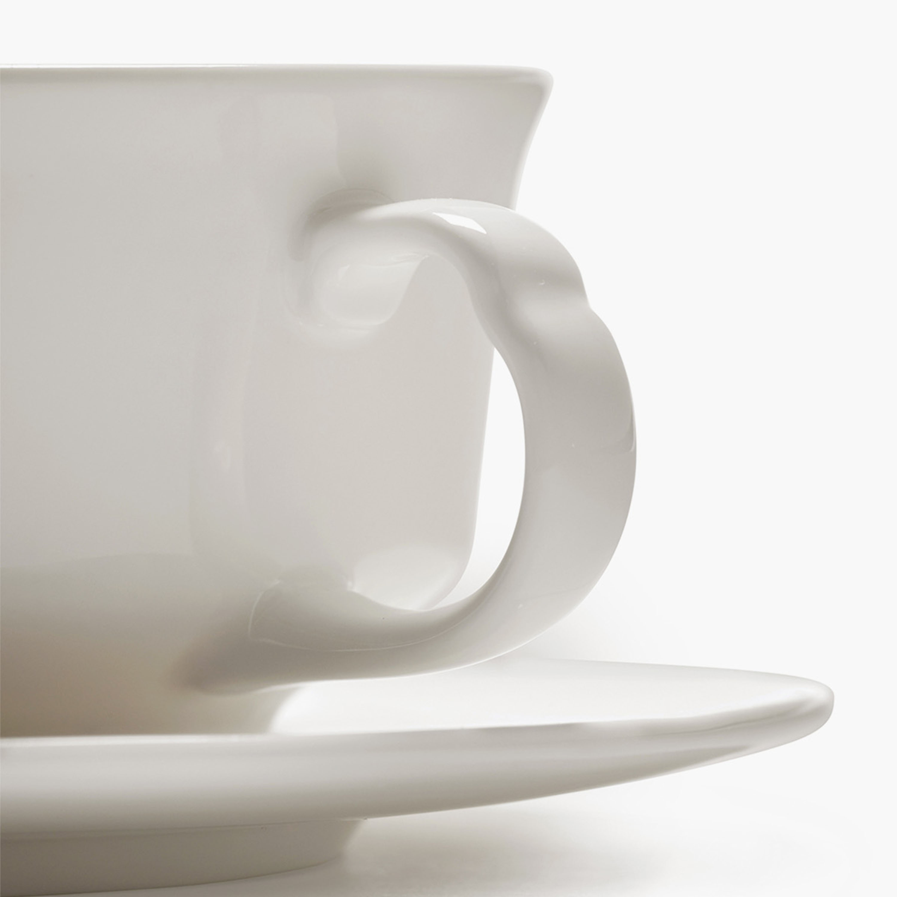 Serax Silhouette Fat till Kaffekopp White Ø12 4-pack