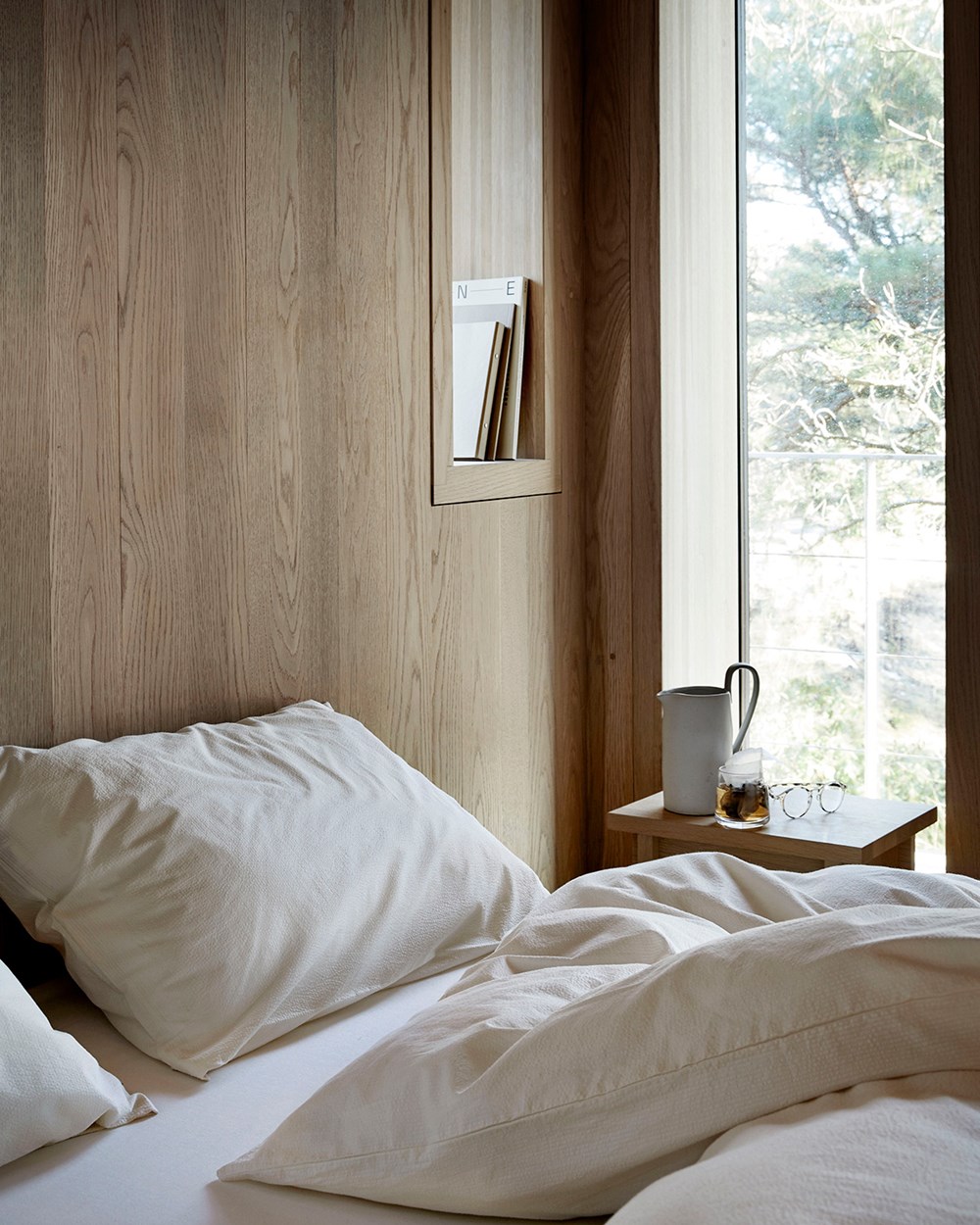 Høie Ara 2-del Påslakanset Krepp Beige