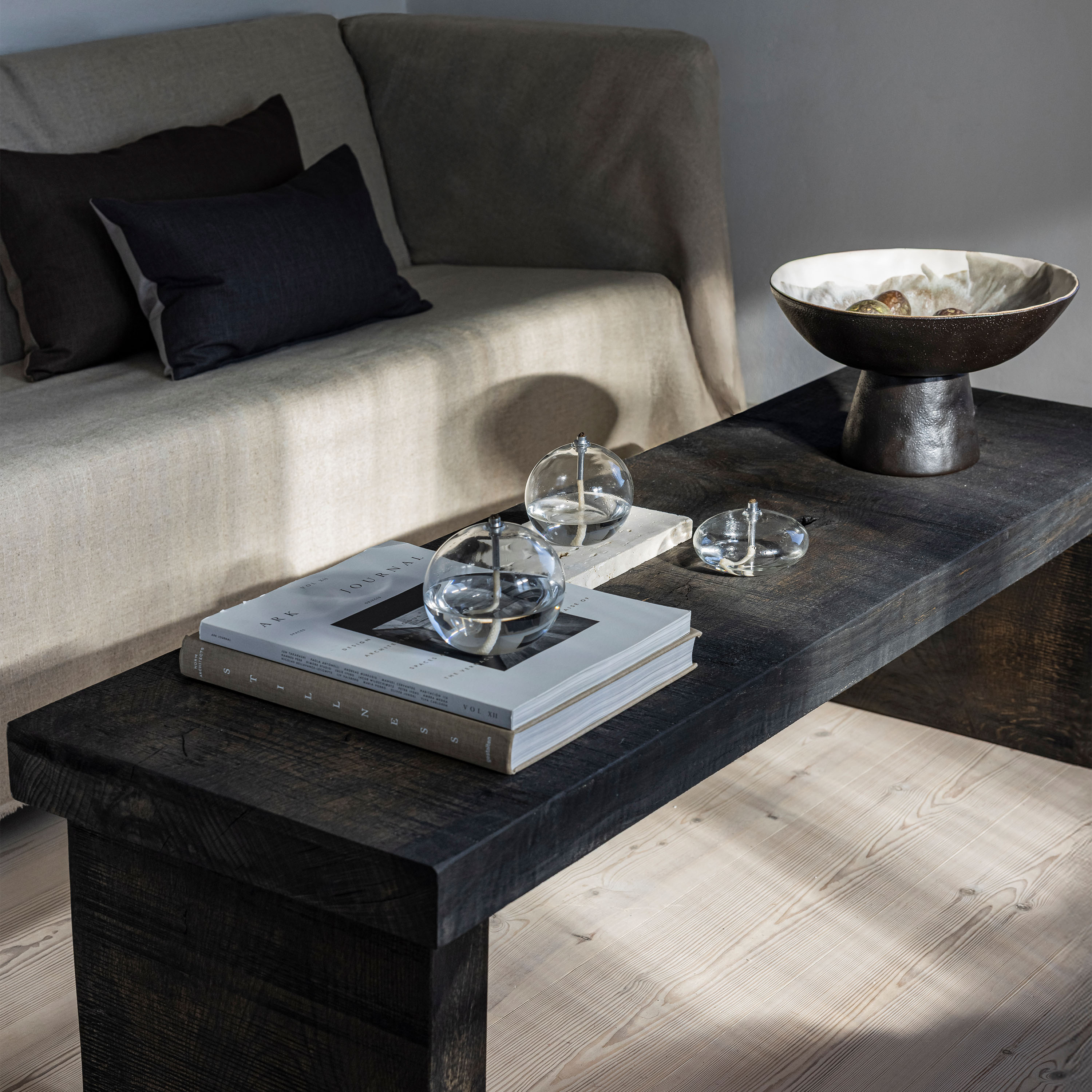 Mette Ditmer Aura Öllampe Transparent Klein