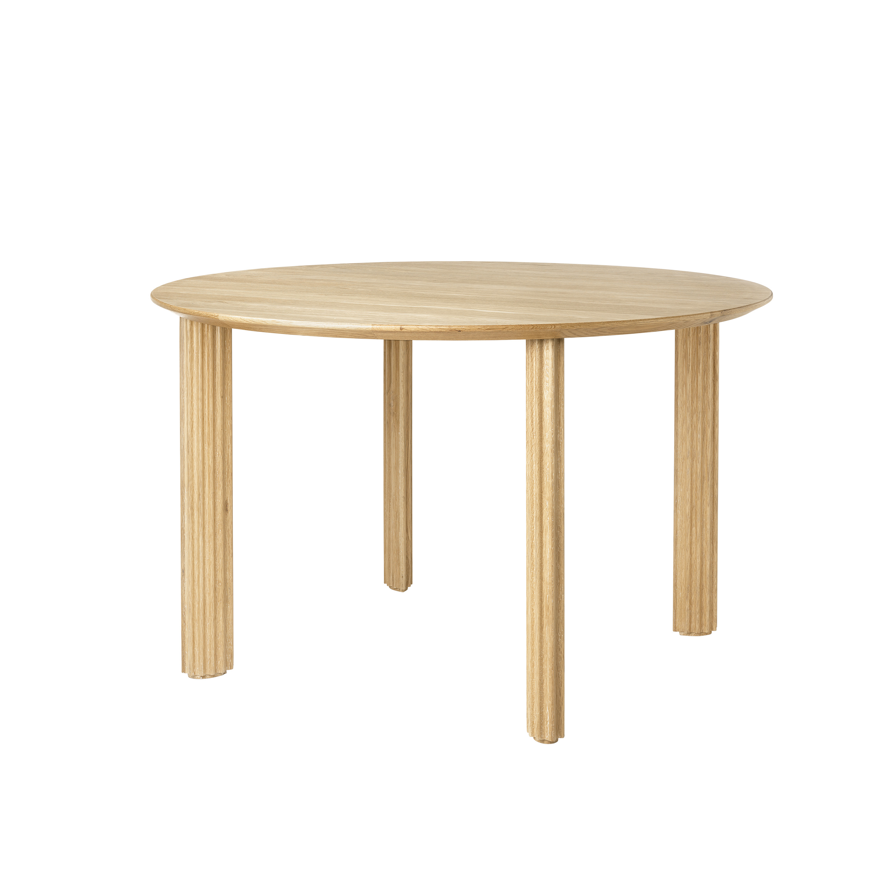 Comfort Circle Matbord Oak Ø120