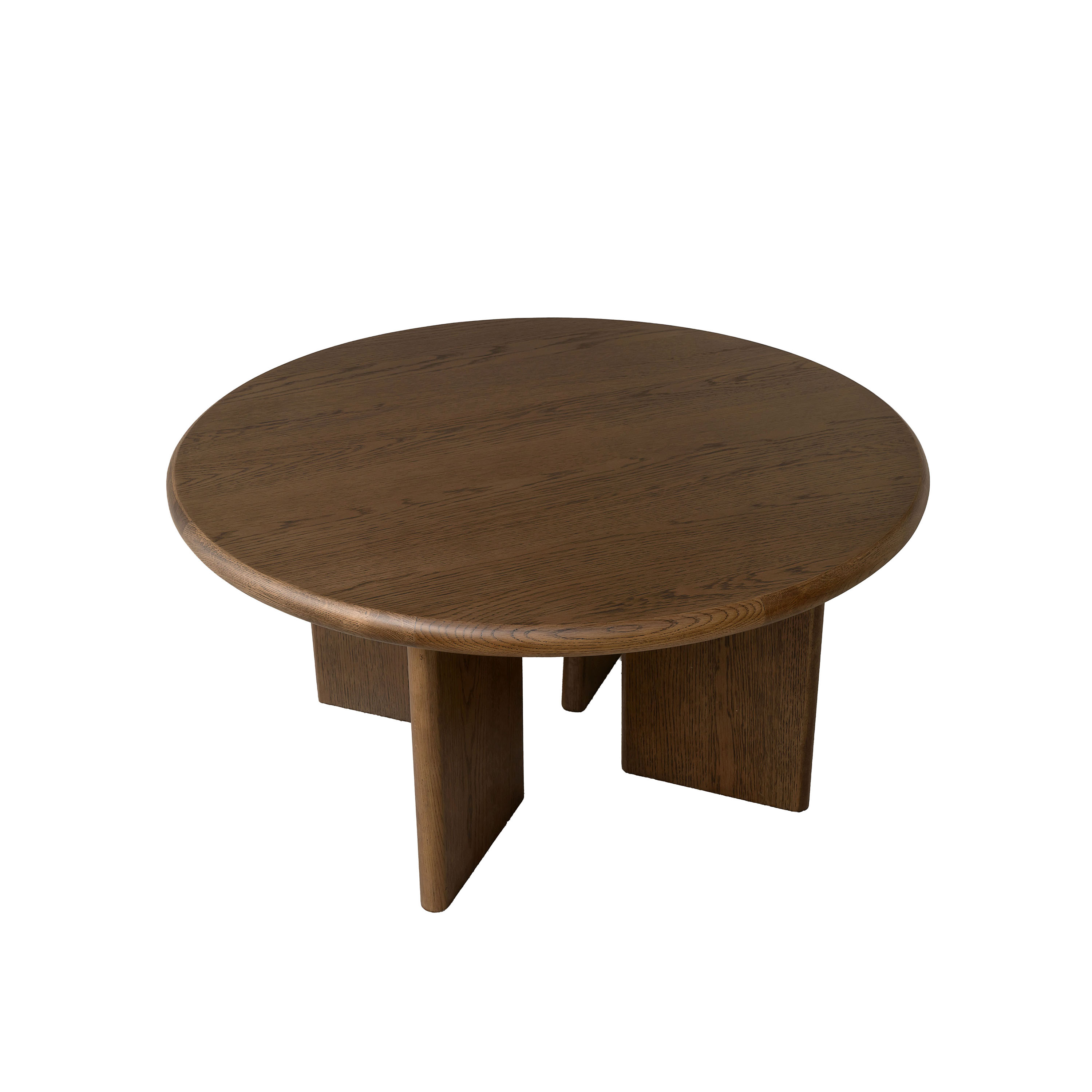 Ollie Sofabord Brunbeiset Eik 90 cm