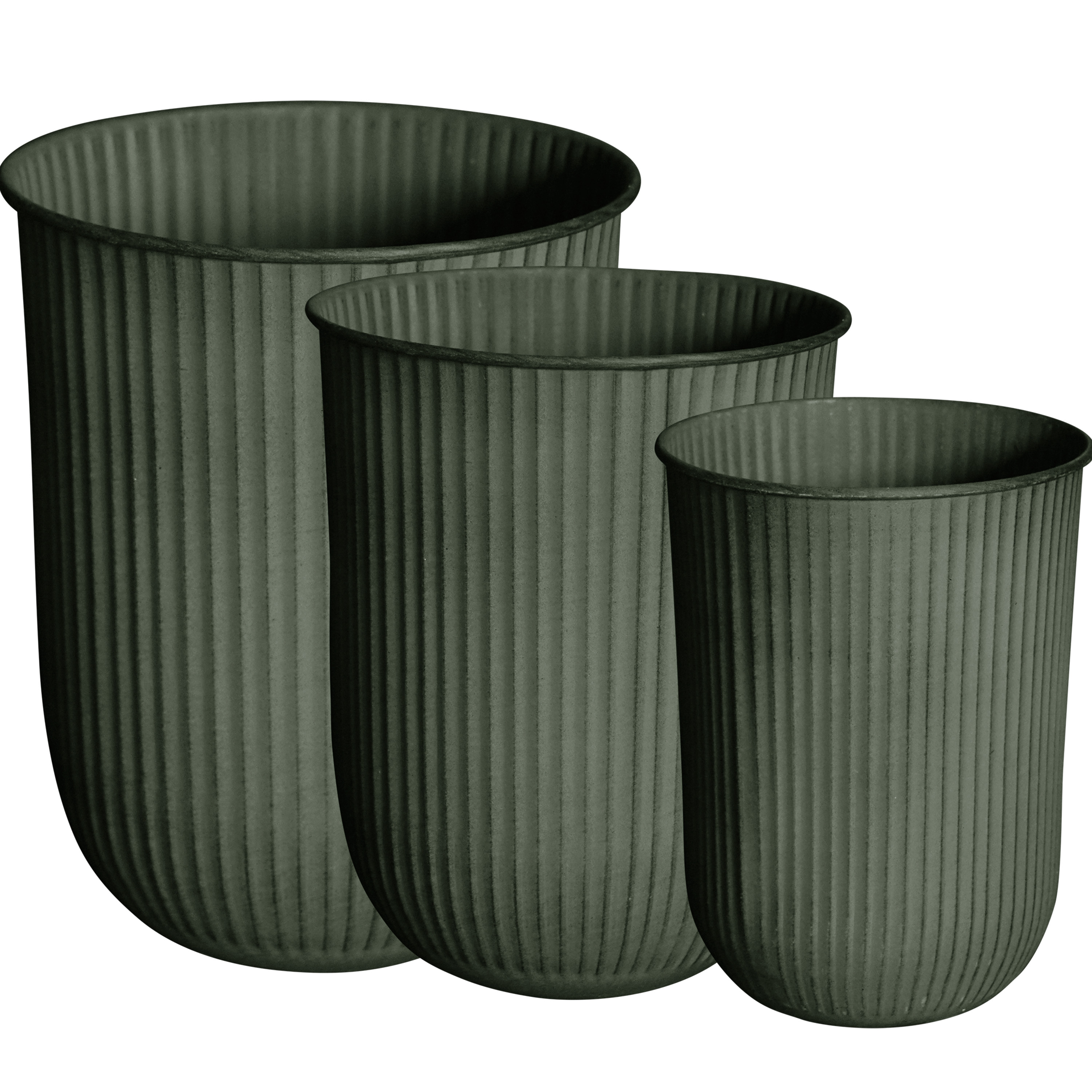 Out Stripe Kruka Green 3-pack