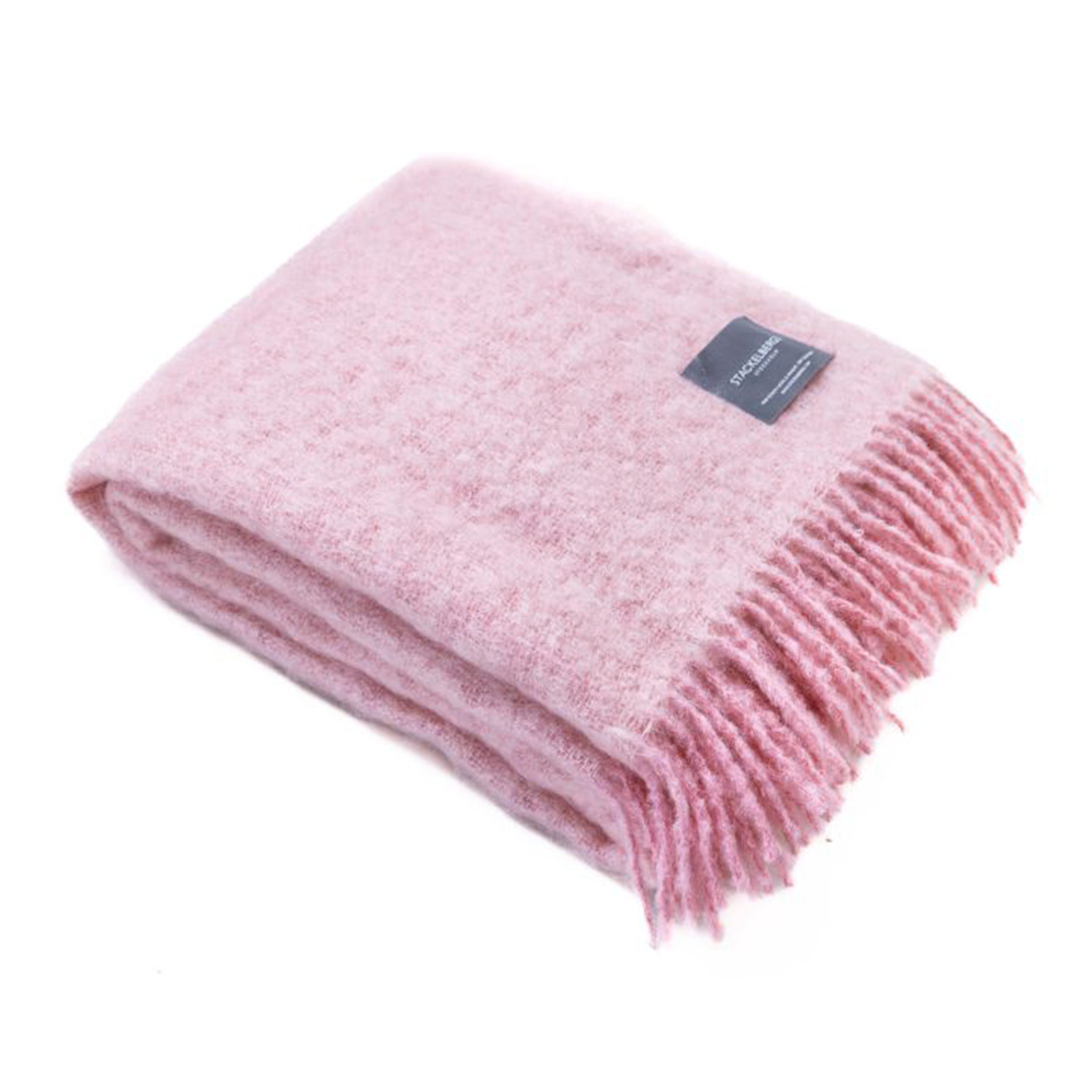 Mohair Pledd Pelagon / Rosa