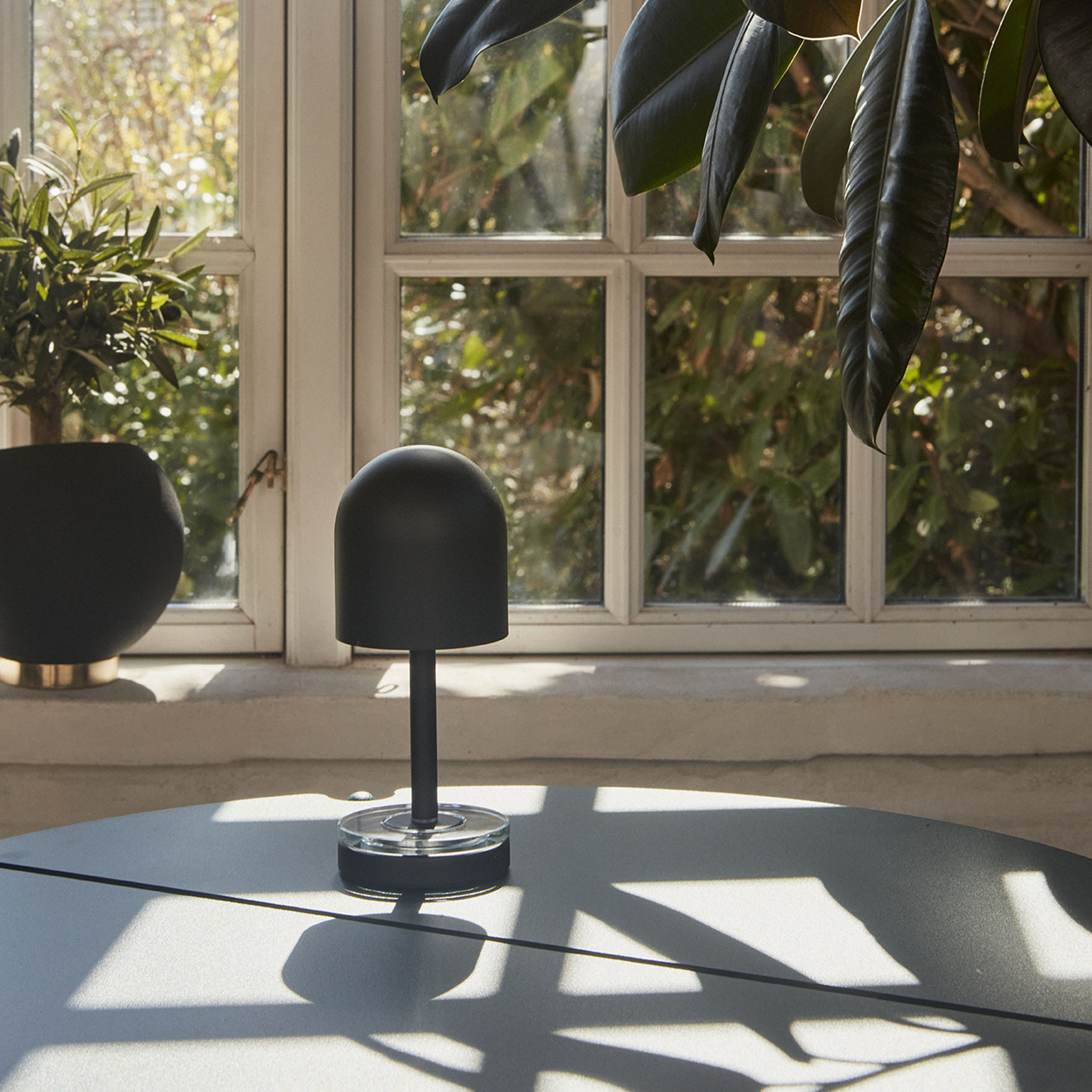 AYTM Luceo Kannettava Pöytävalaisin Musta/Kirkas 22 cm