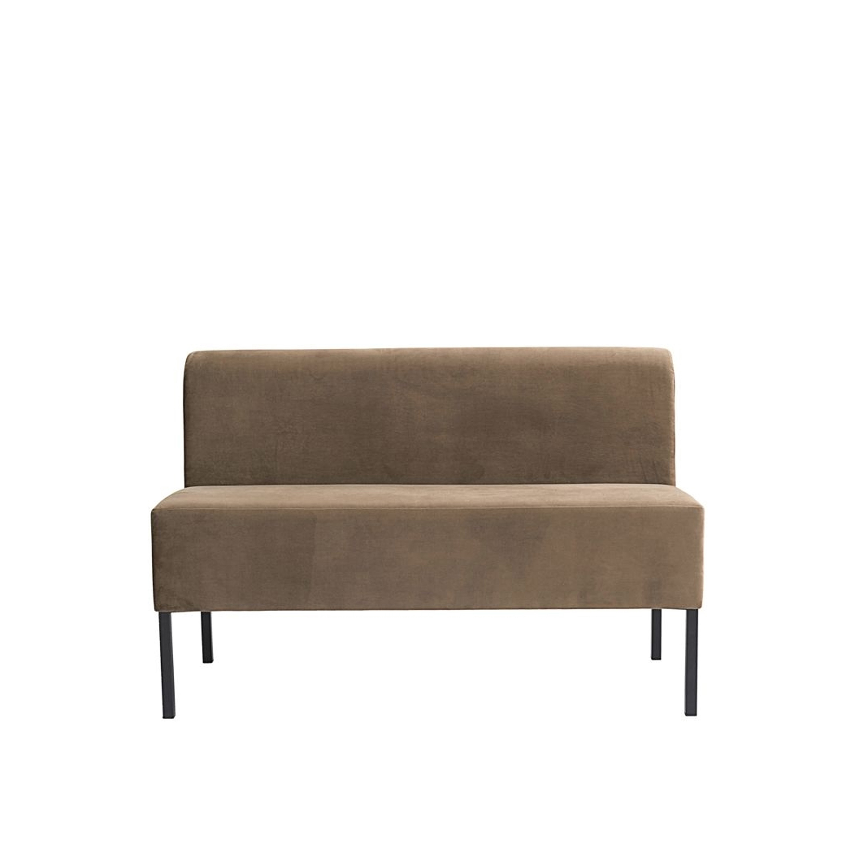 Feast 2-seater Modular Sofa Taupe 120cm