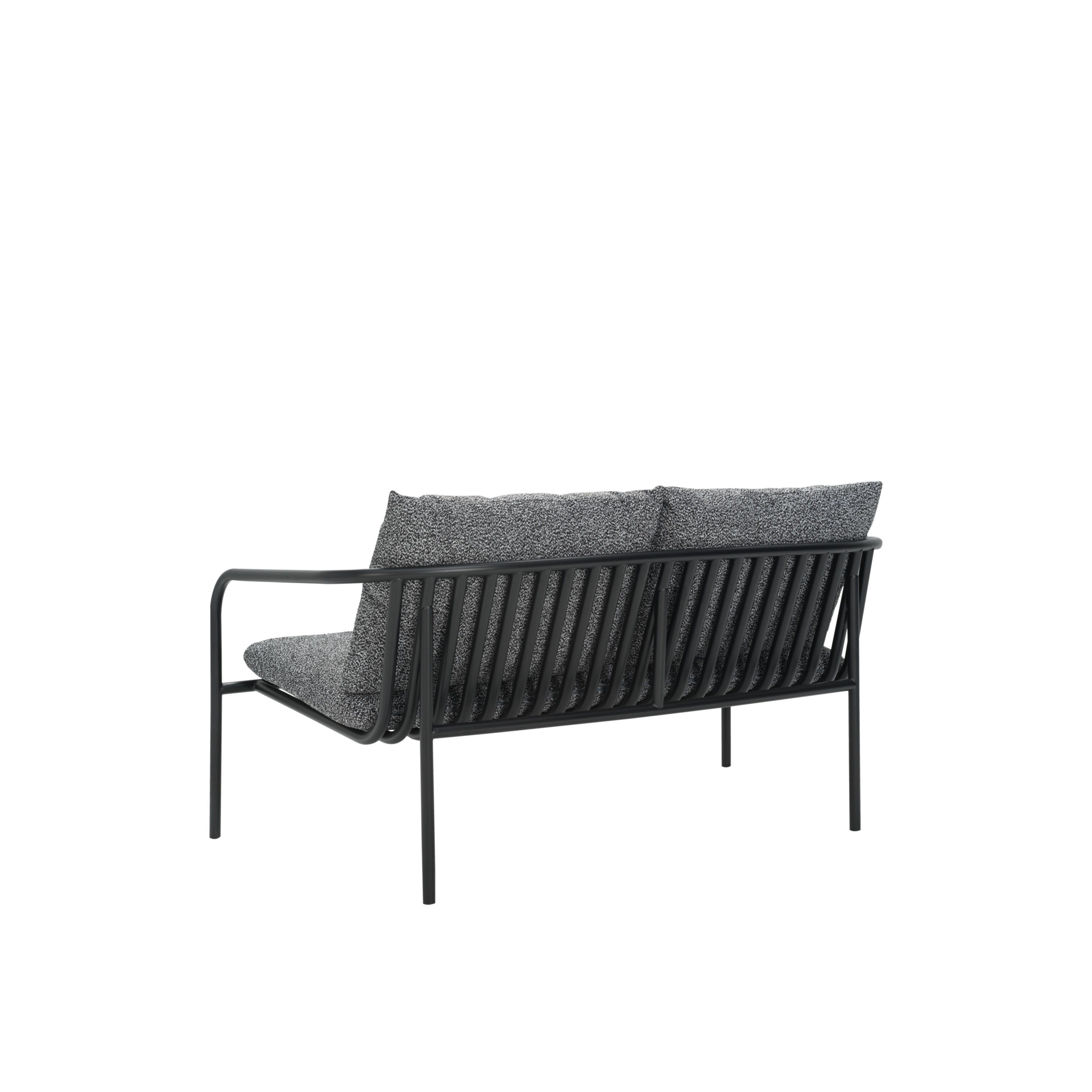 Brafab Bendt 2-sits Soffa Black/Teddy Ant 138cm