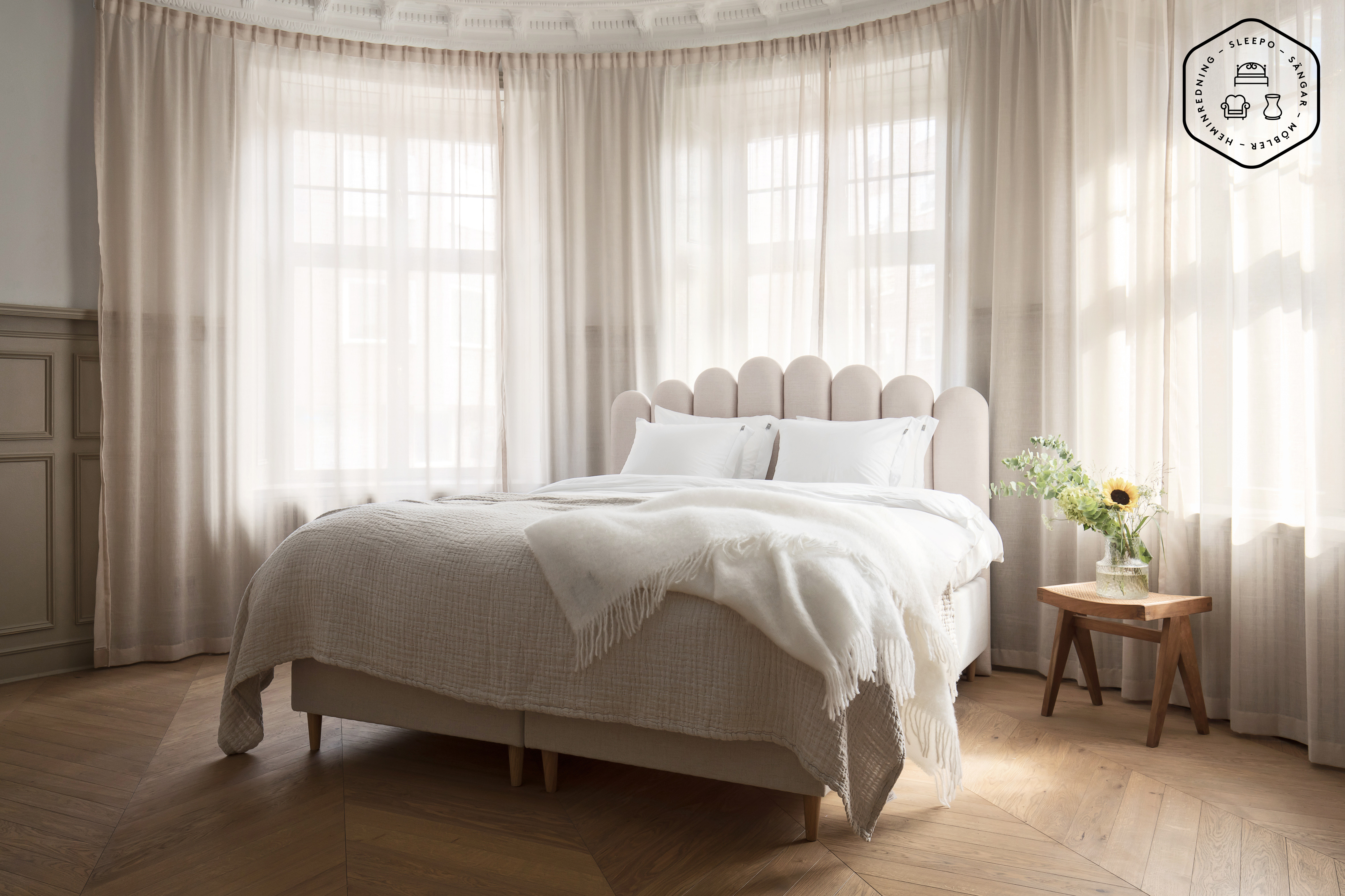 Beach House Company Plain Örngott White 50x60