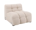 Billie 1-sits Soffmodul Beige Bouclé 84cm