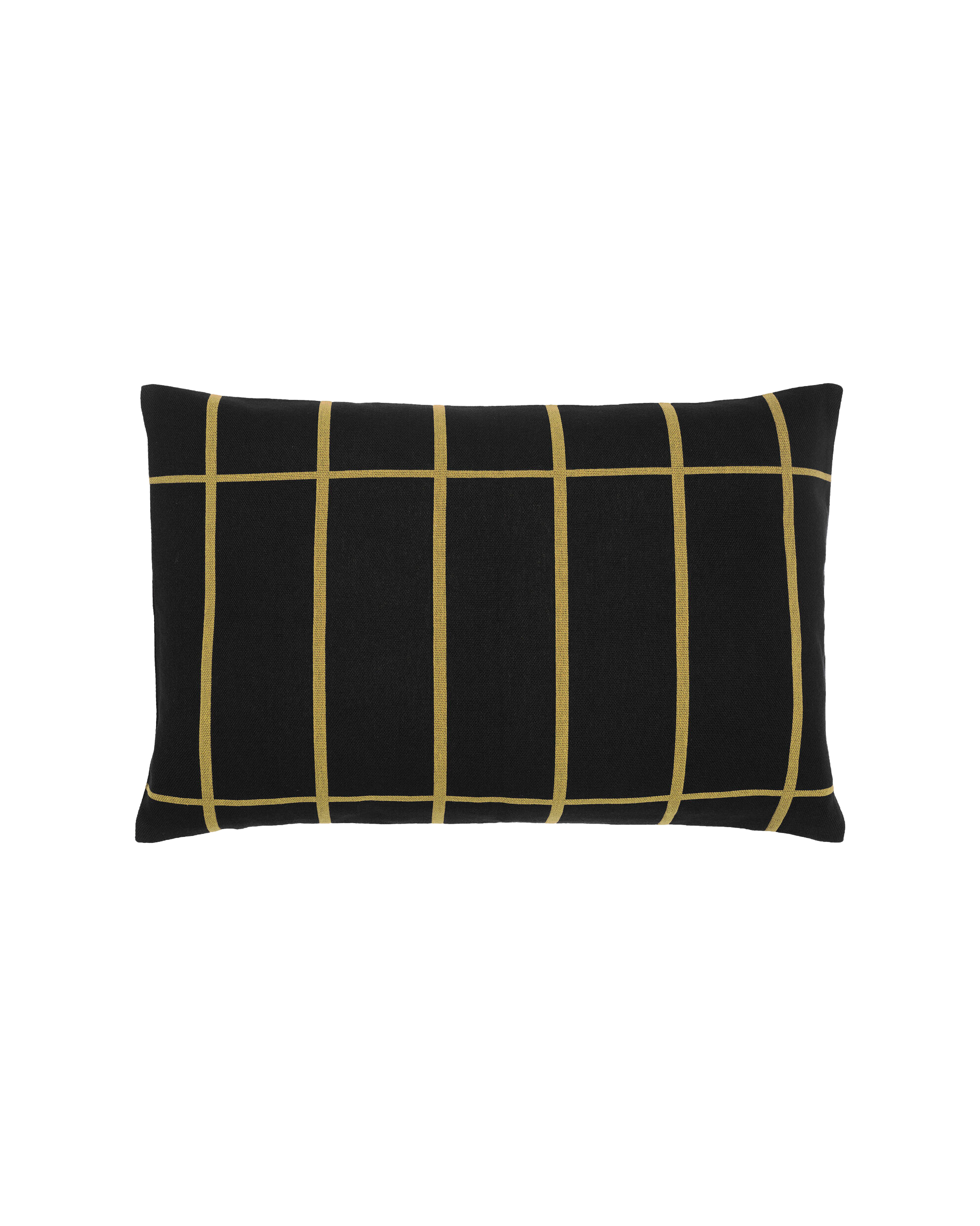Marimekko - Tiiliskivi Kissenbezug Kaviar/Gold 40x60 - Dekokissenbezug