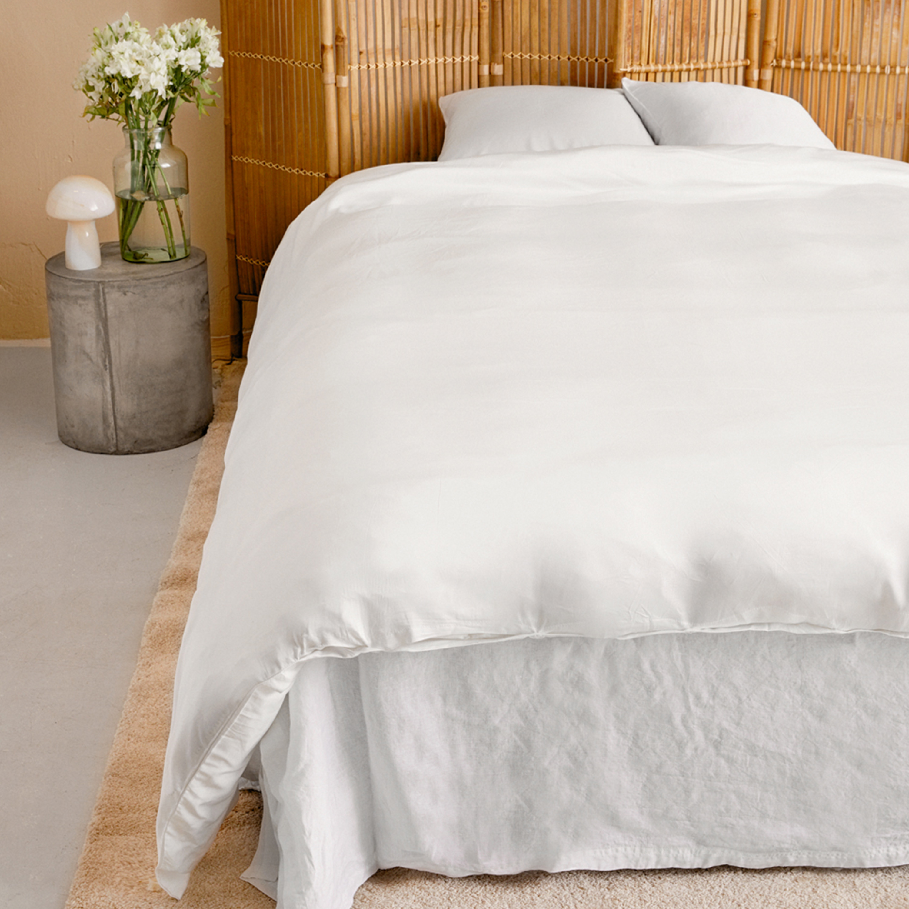 Movesgood Bamboo Kissenbezug White 50x60 2-pack