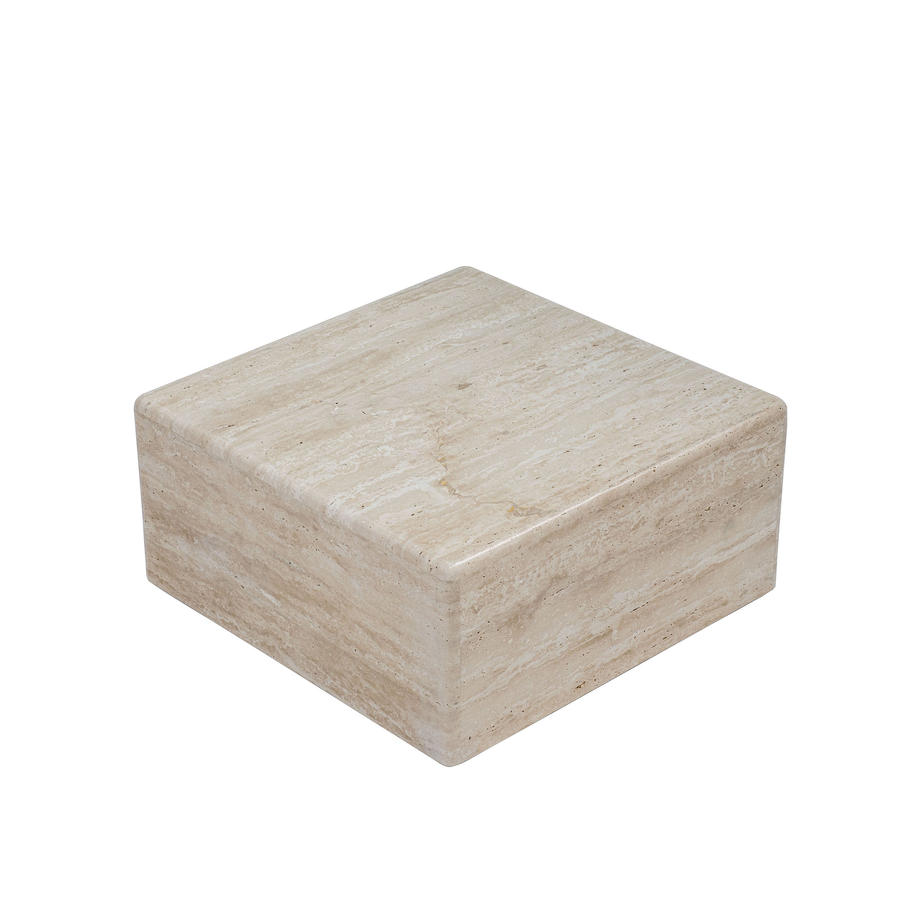 Tully Soffbord Travertin 65cm