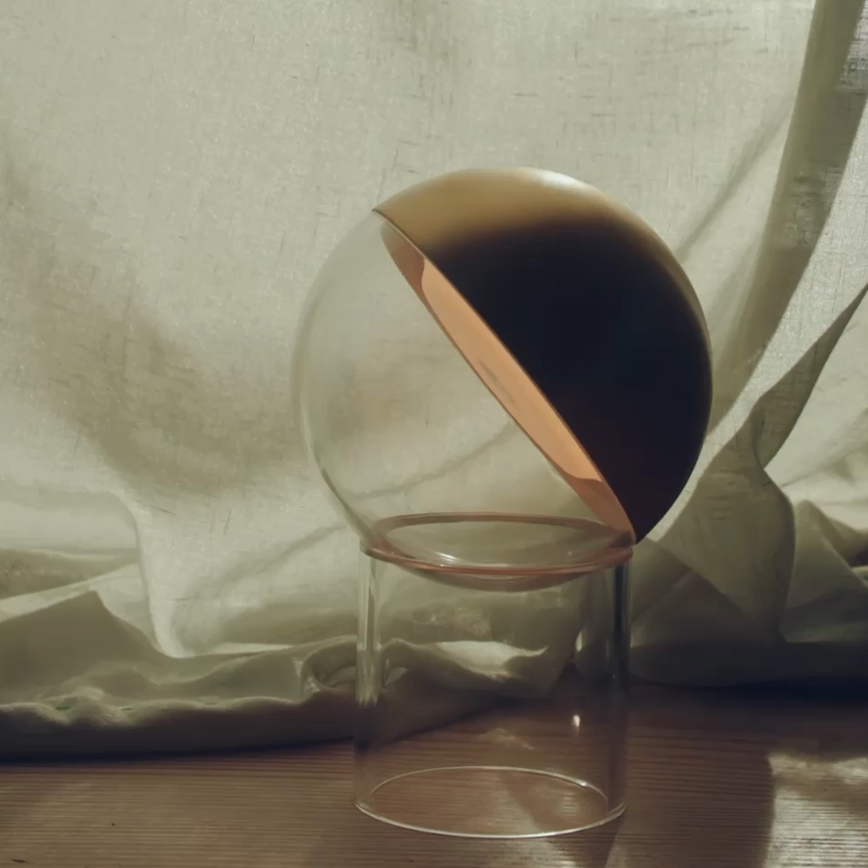 Frandsen Pila Portable Pöytävalaisin Solid Brass 19cm