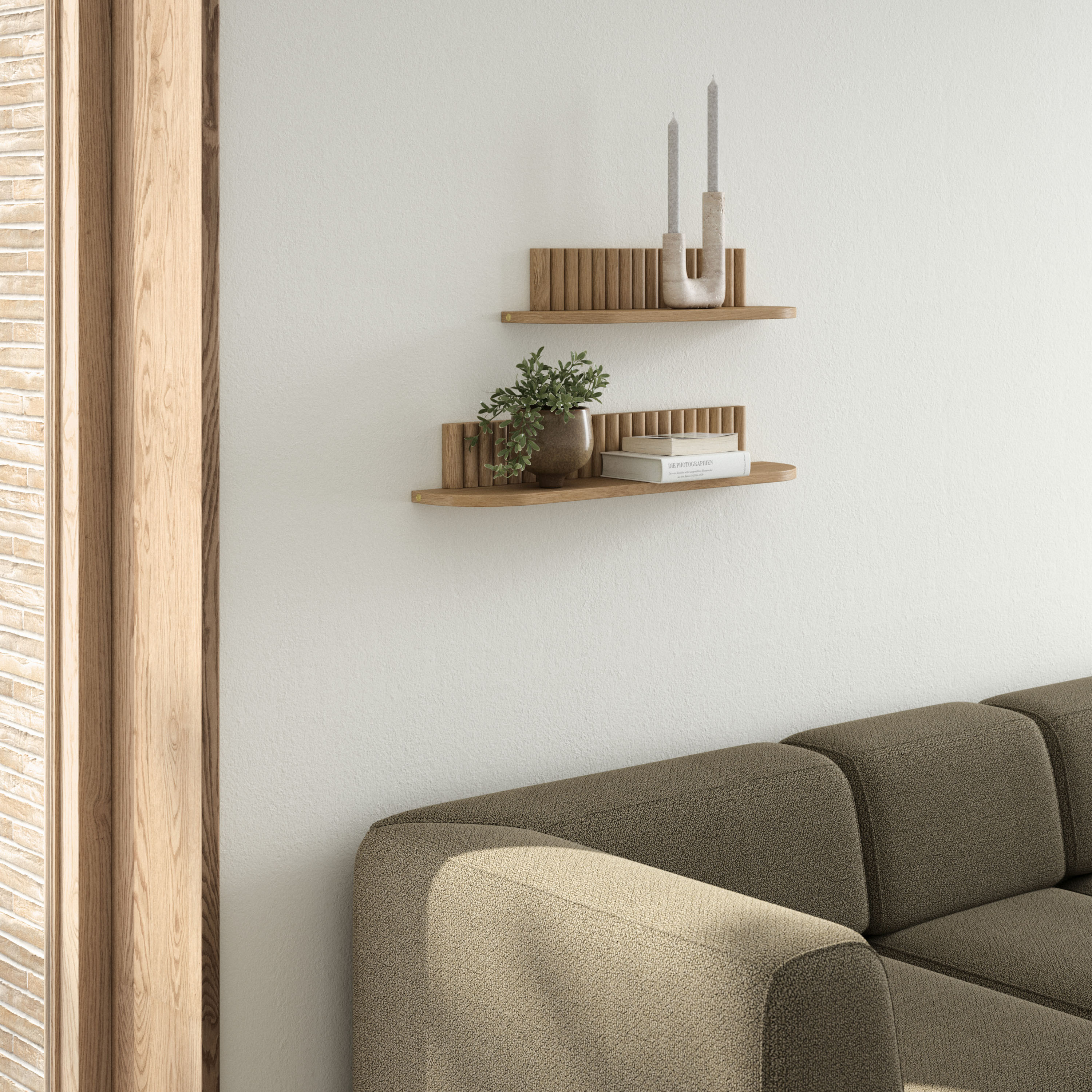 Andersen Furniture Pillar Vägghylla Oljad Ek Small