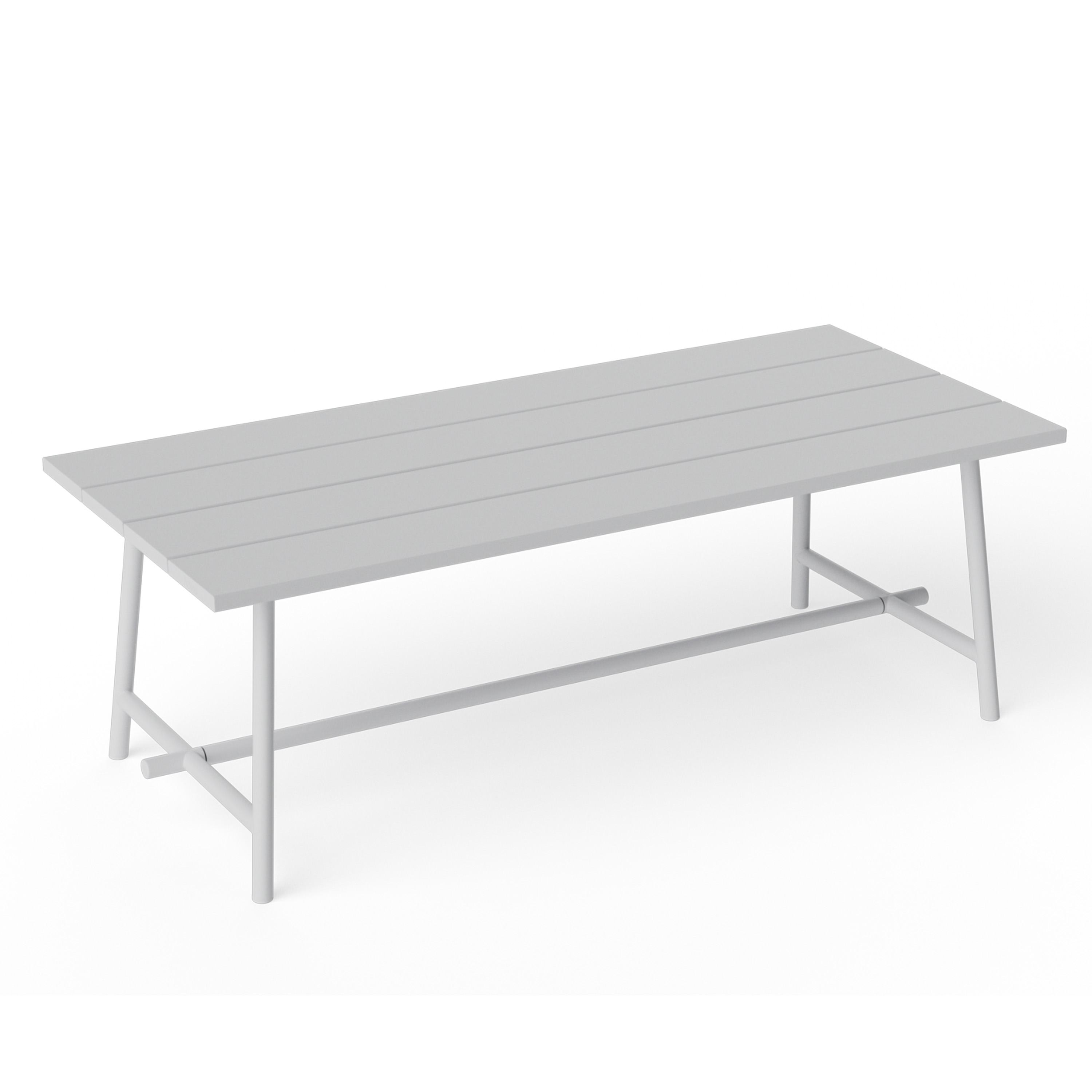 Fatboy Fred's Ruokapöytä Light Grey 220cm