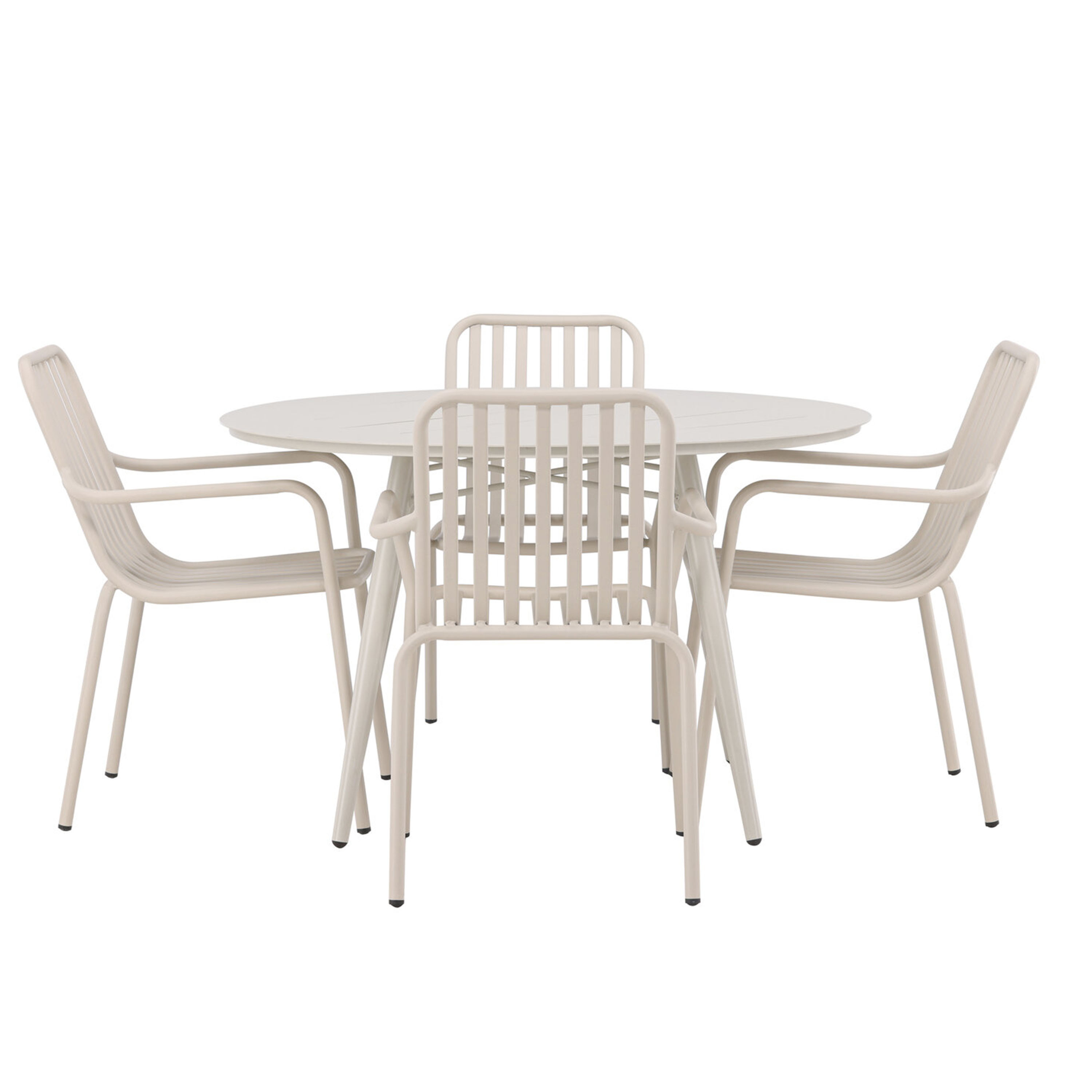 Lina Matgrupp Beige Ø120