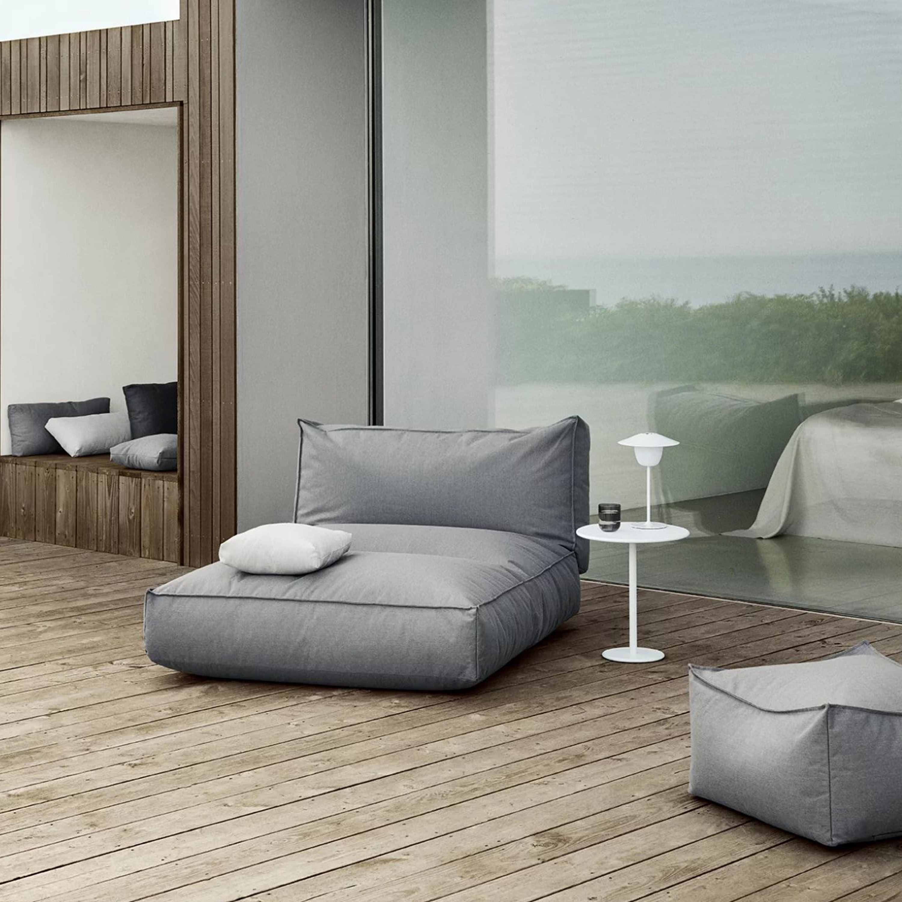 Blomus Stay Sittpuff Stone 60x60