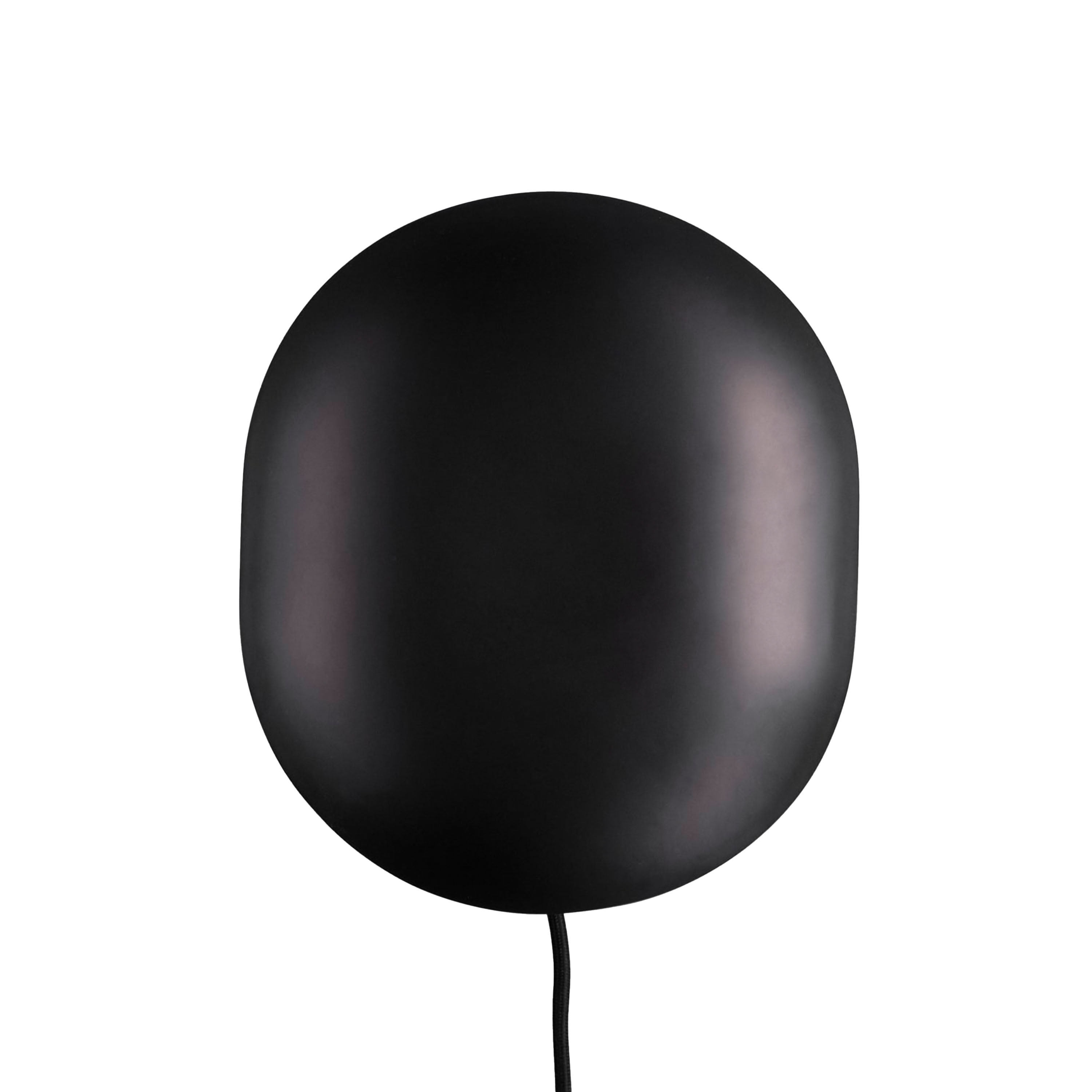 101 Copenhagen - Clam Vägglampa Burned Black - Svart