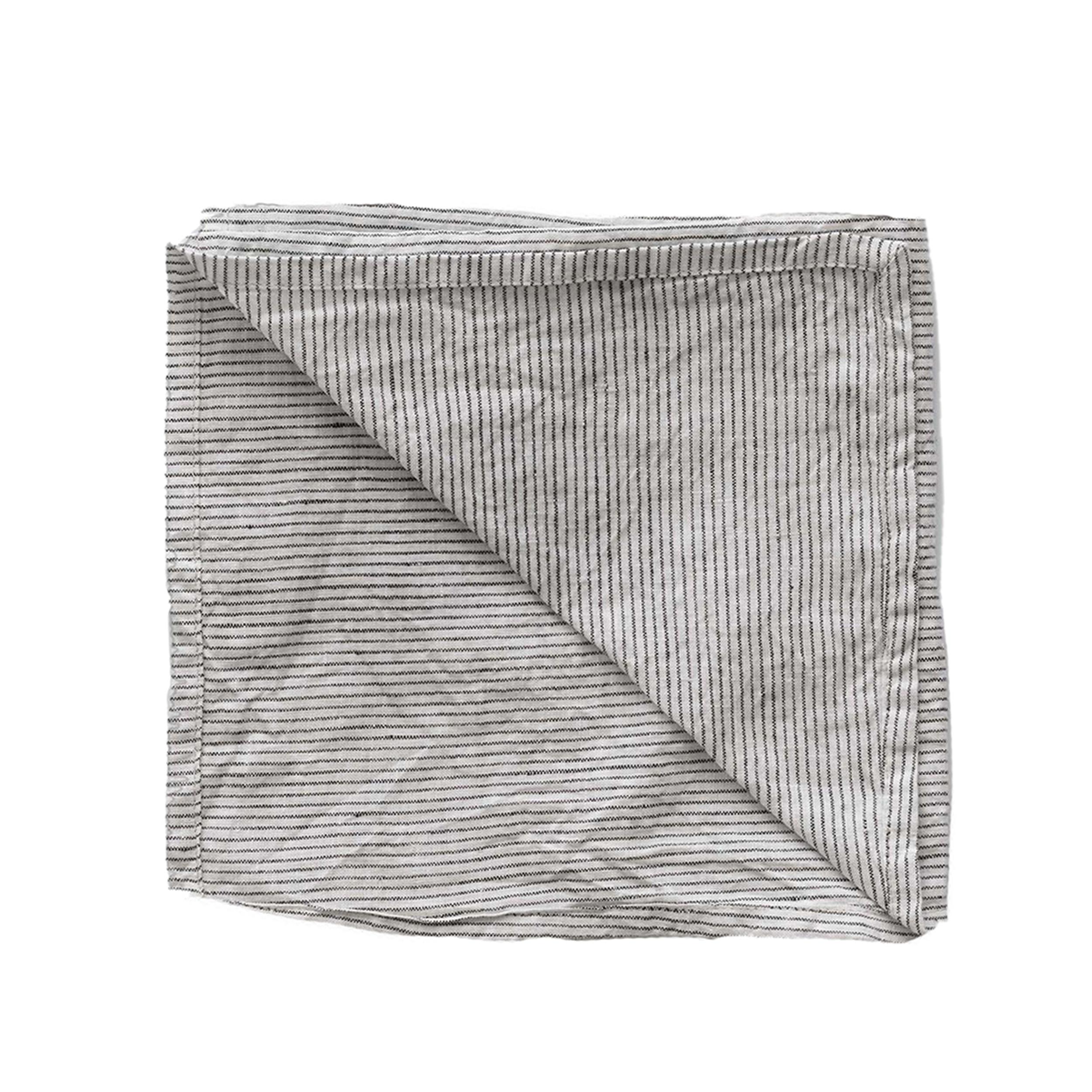 Servett Linne Pinstripe