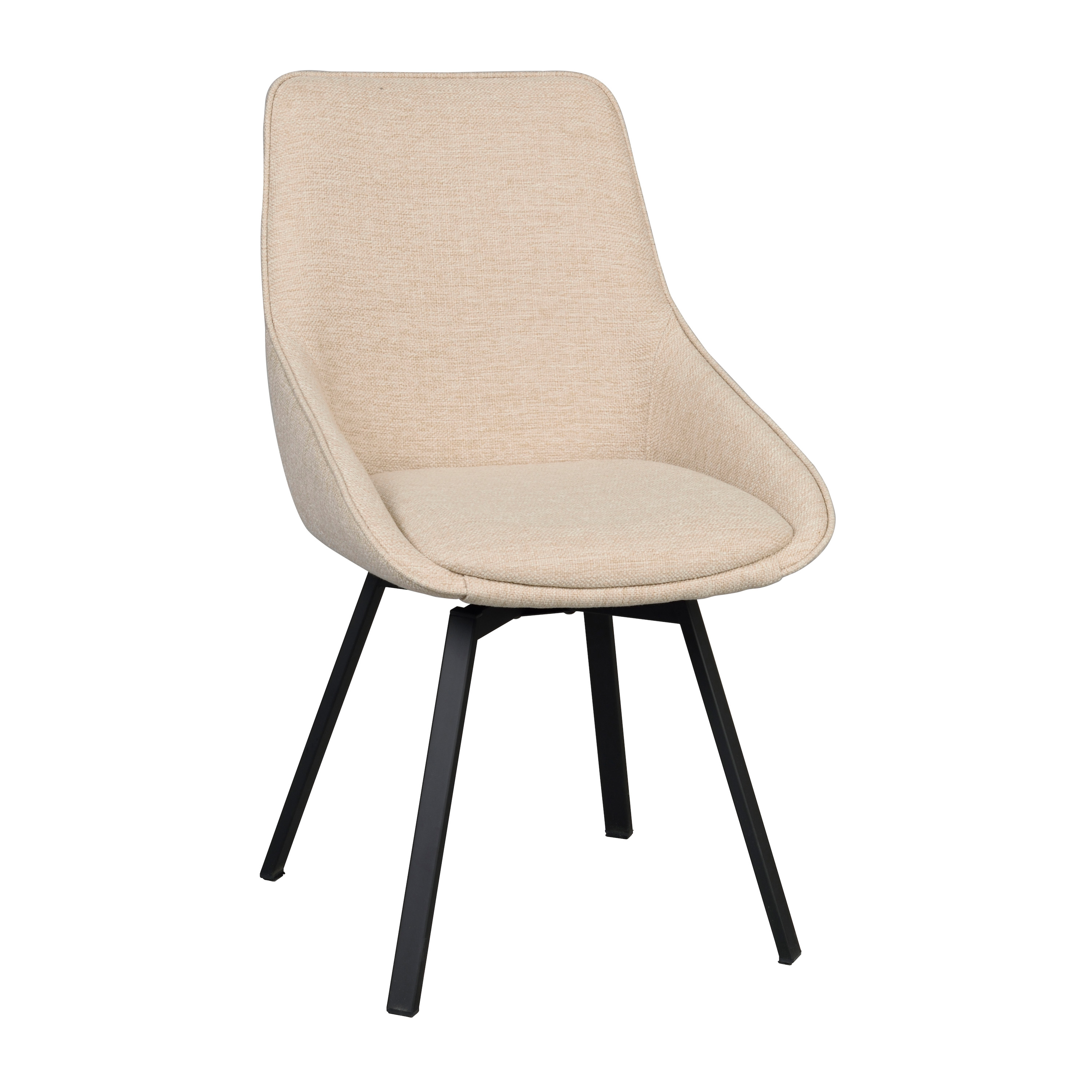 Alison Matstol Ljusbeige/Svart