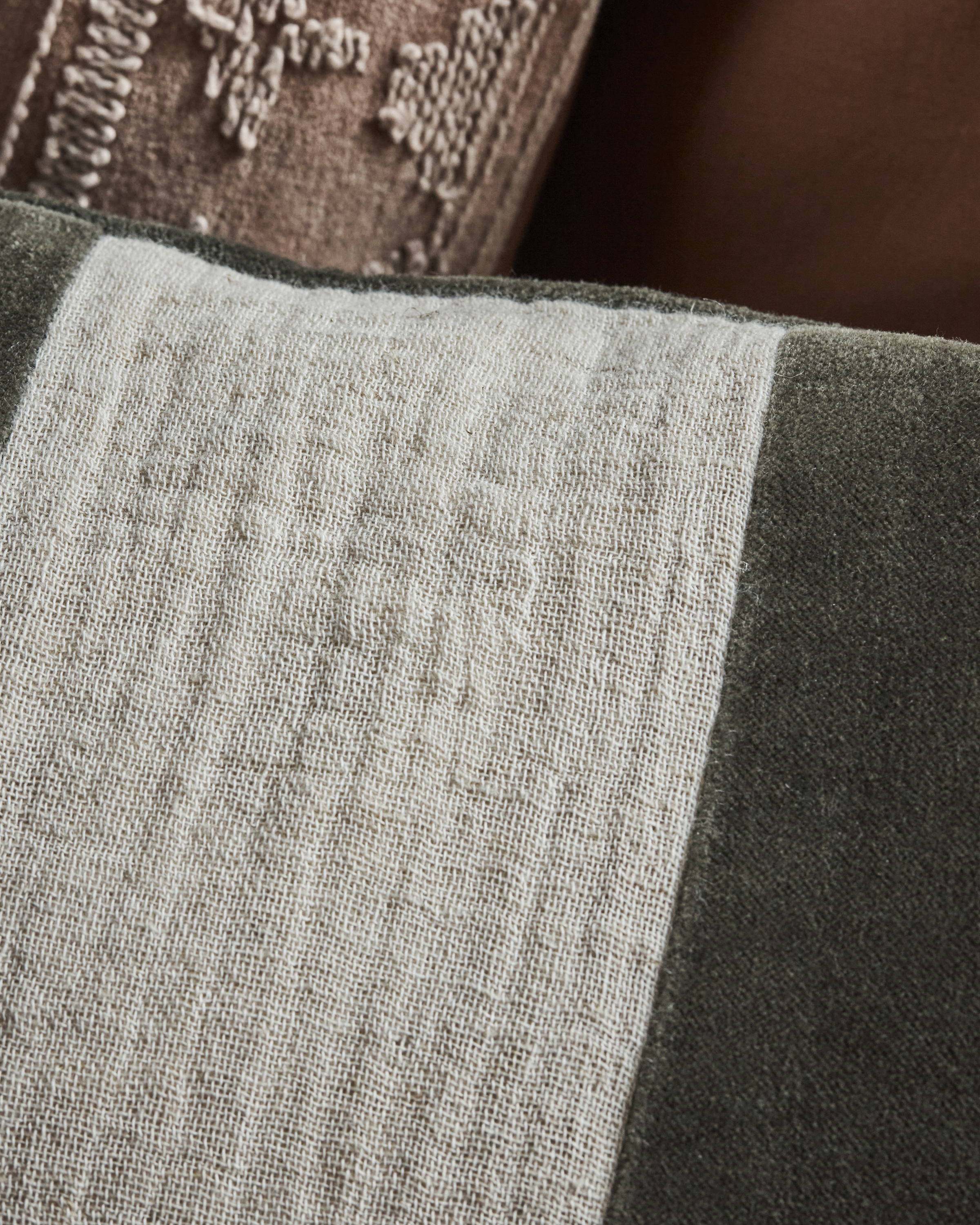 House Doctor Sono Kissenbezug Grün 40x60