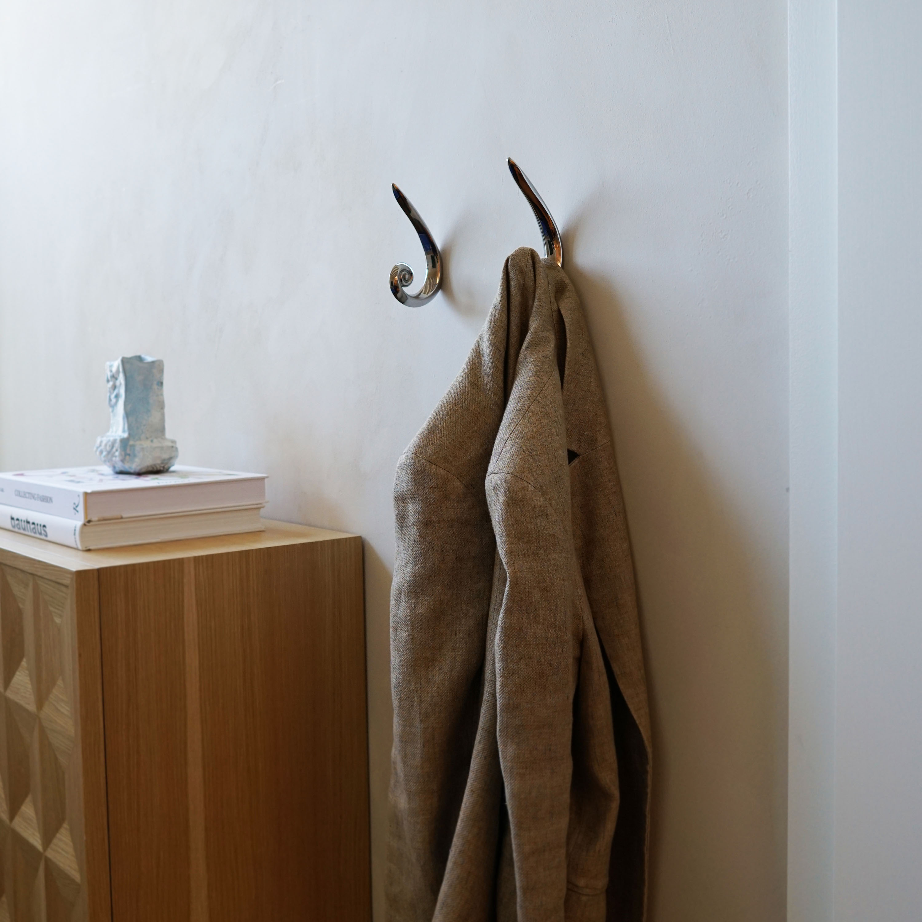 Hein Studio Noelle Väggkrok Titanium