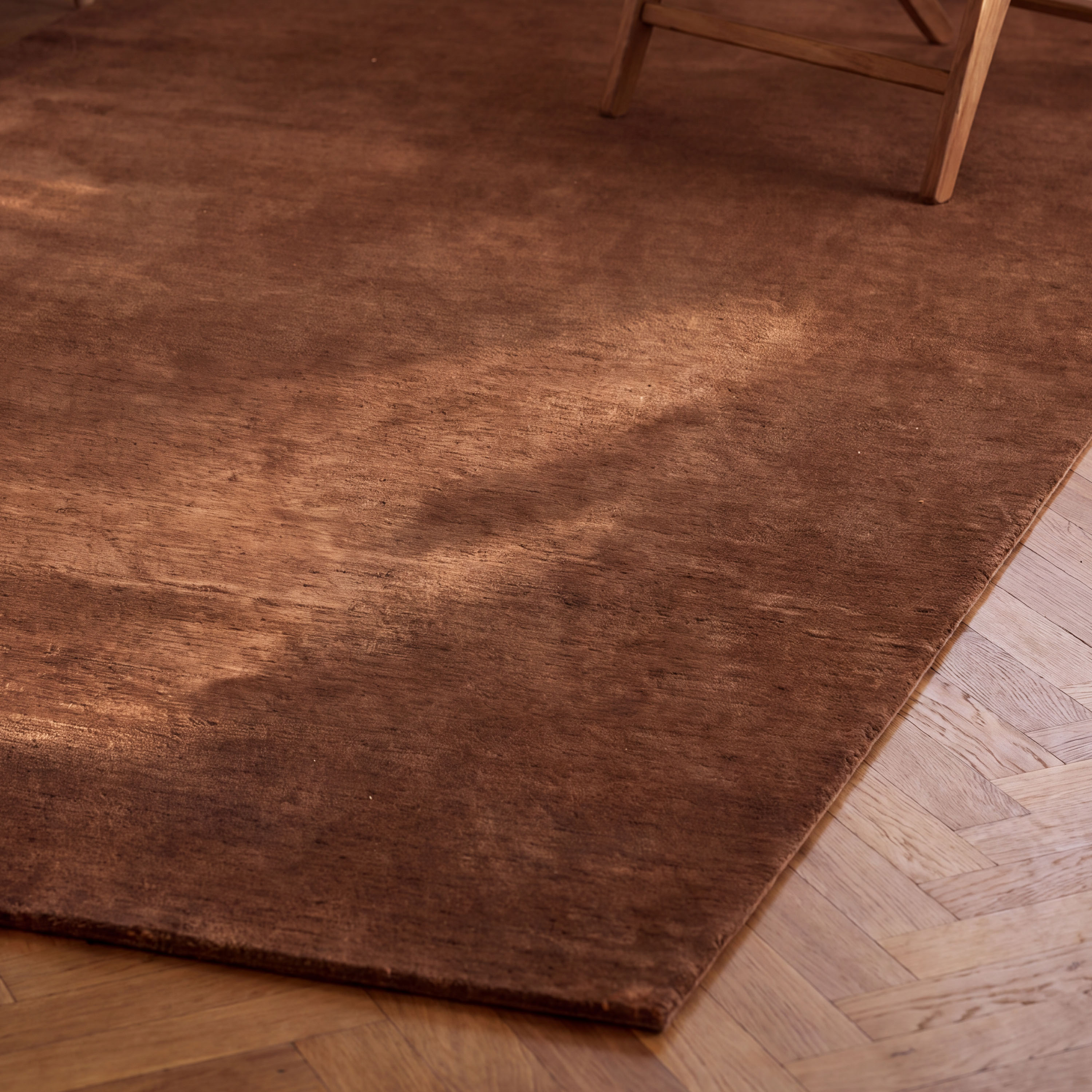 Classic Collection Solid Ullmatta Rust 170x230