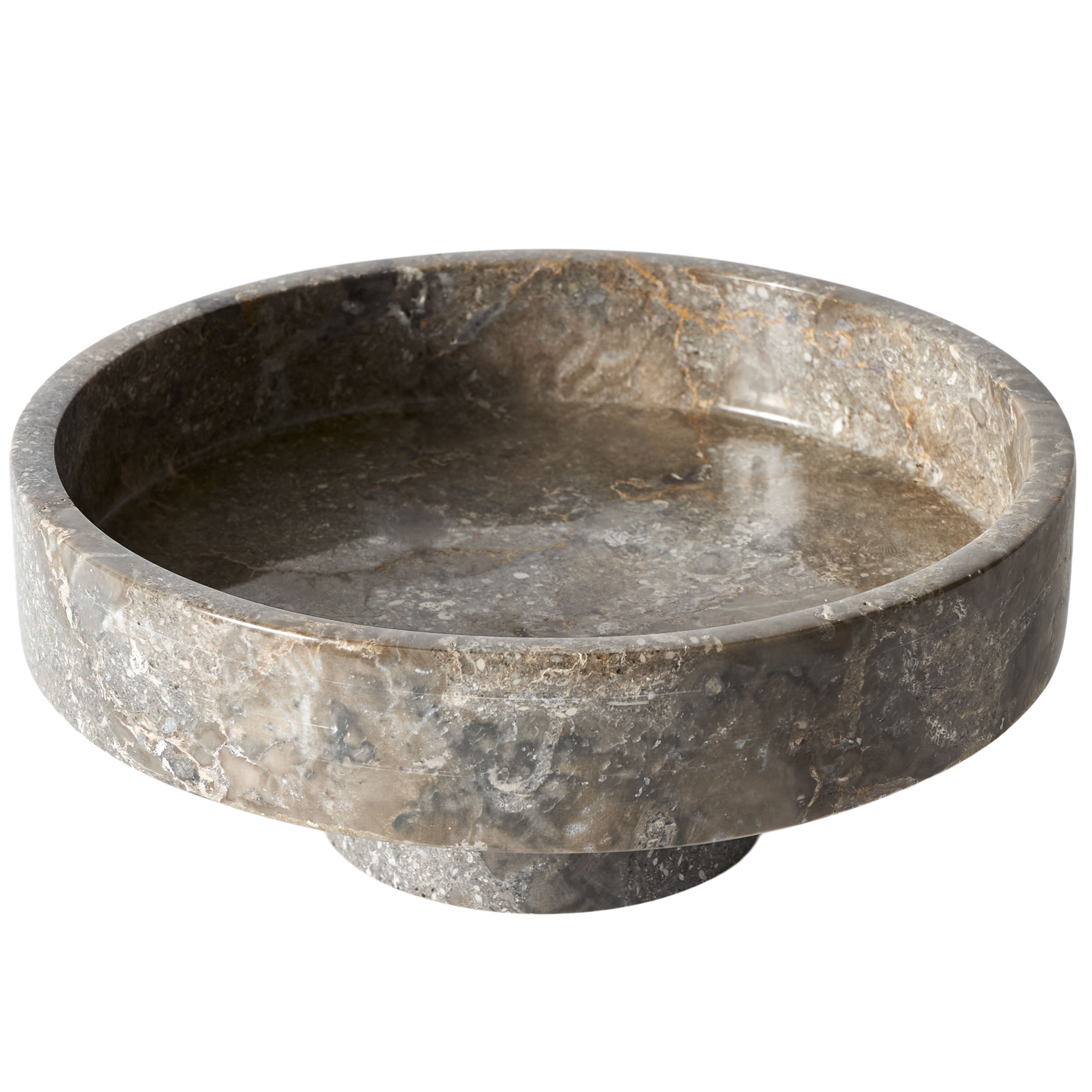 Muubs Dowa Skål på fot Grey/Brown 10cm