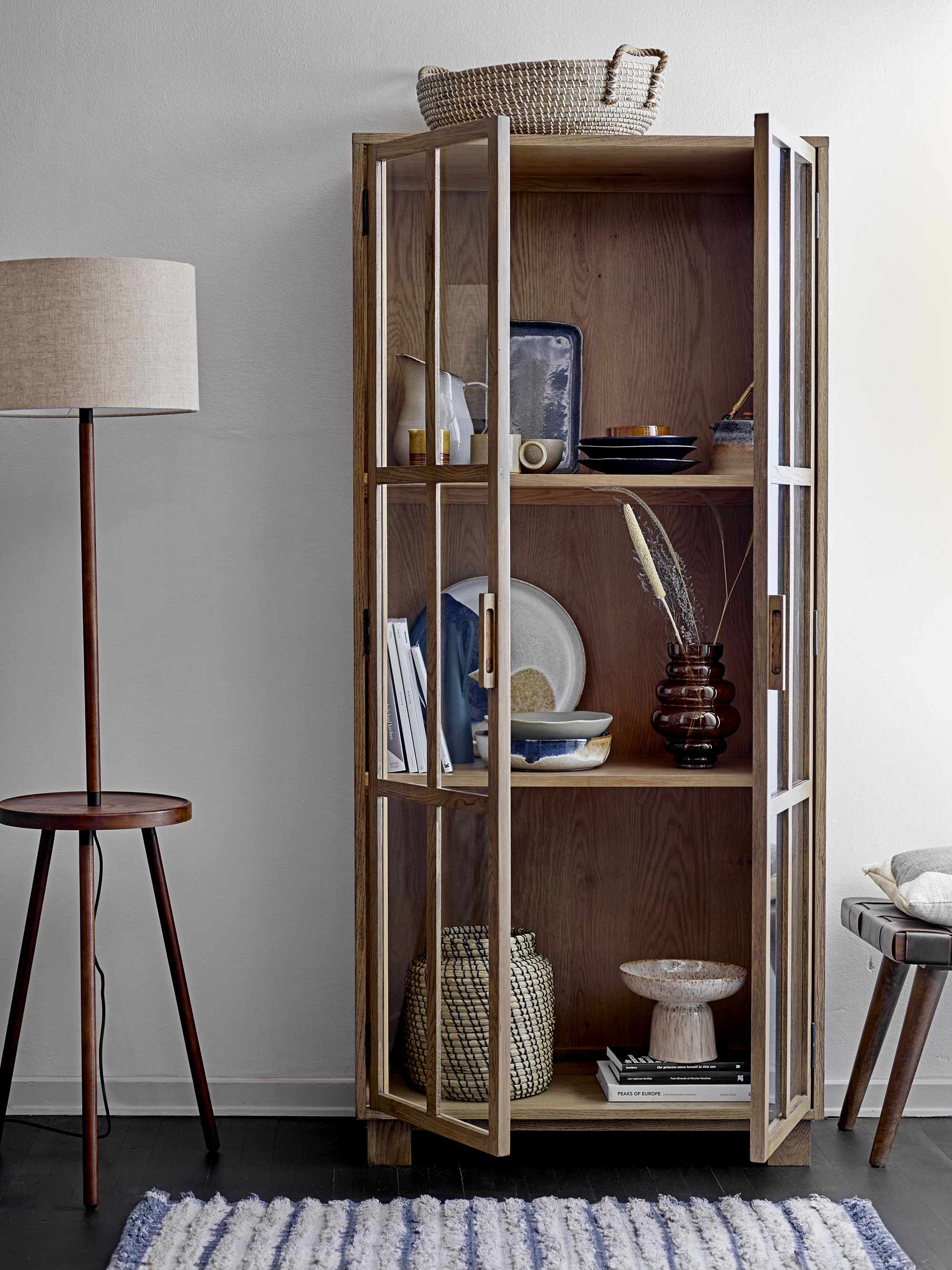 Bloomingville Jules Skål Grey Ø17.5 4-pack