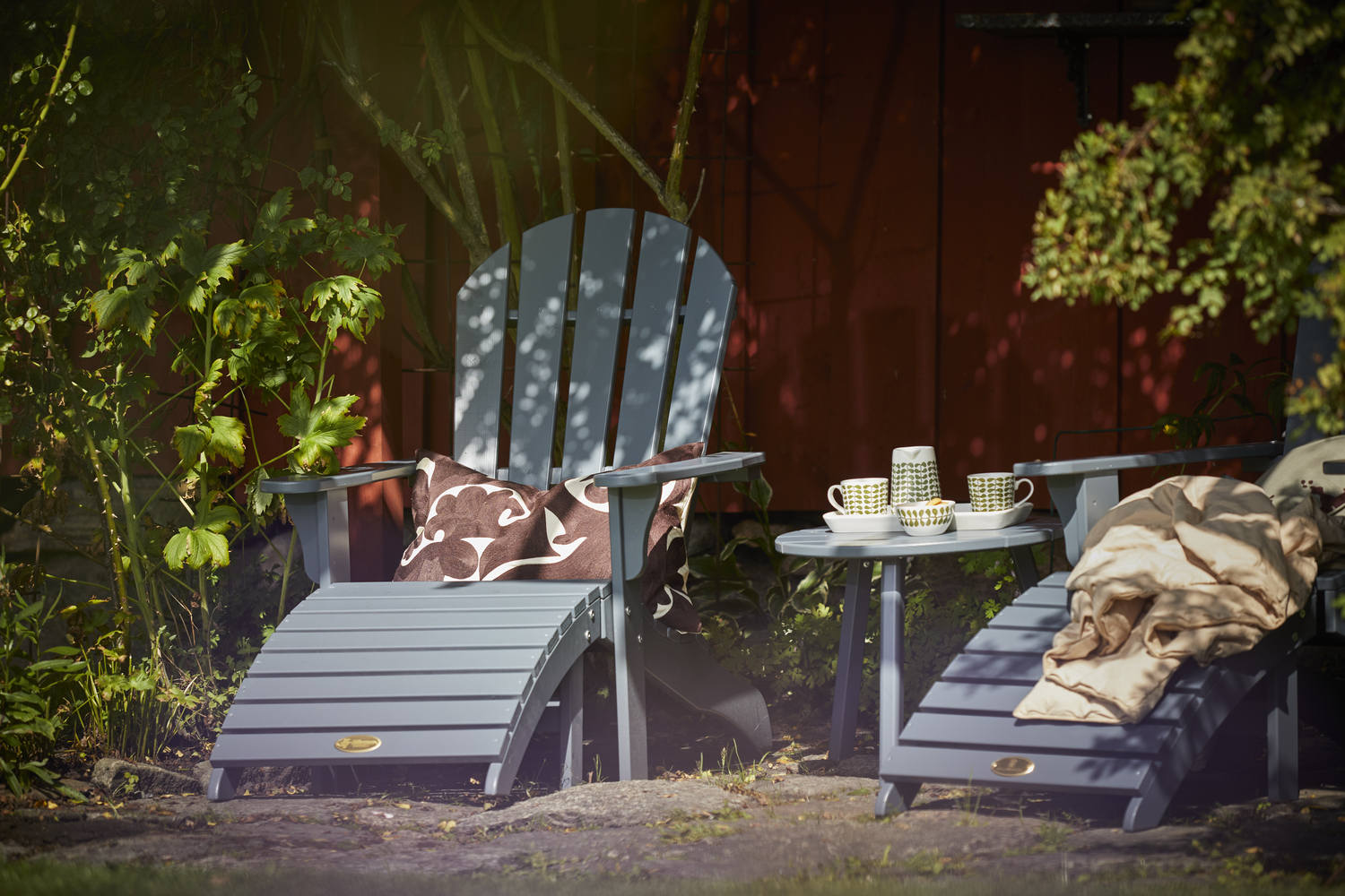 Hillerstorp Tennessee Sivupöytä Teräksenharmaa Ø50