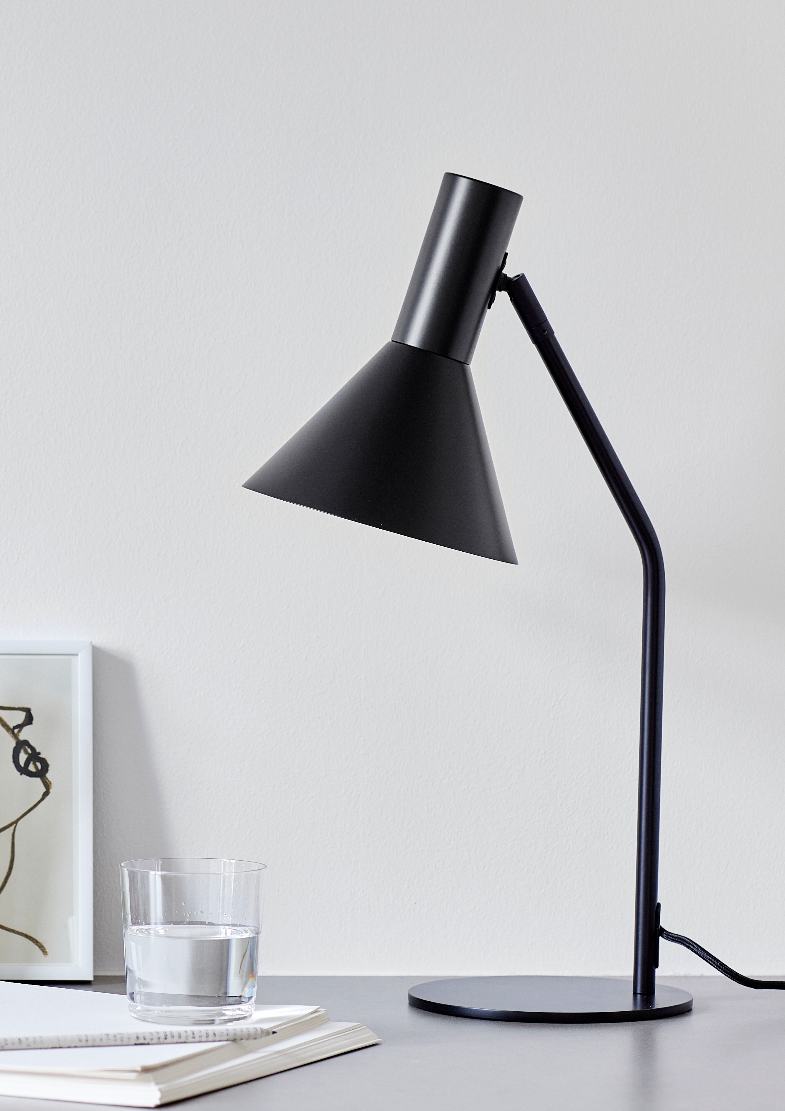 Frandsen Lyss Tischlampe Matt Schwarz