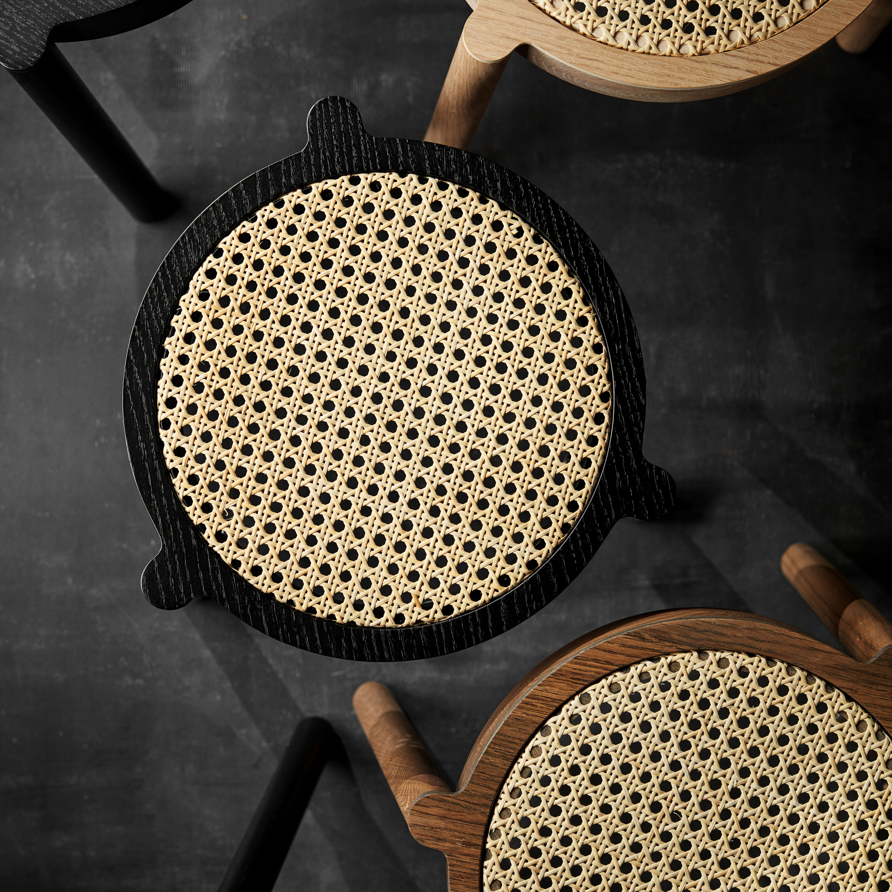 Northern Pal Hocker Light Oiled Oak/Light Mesh