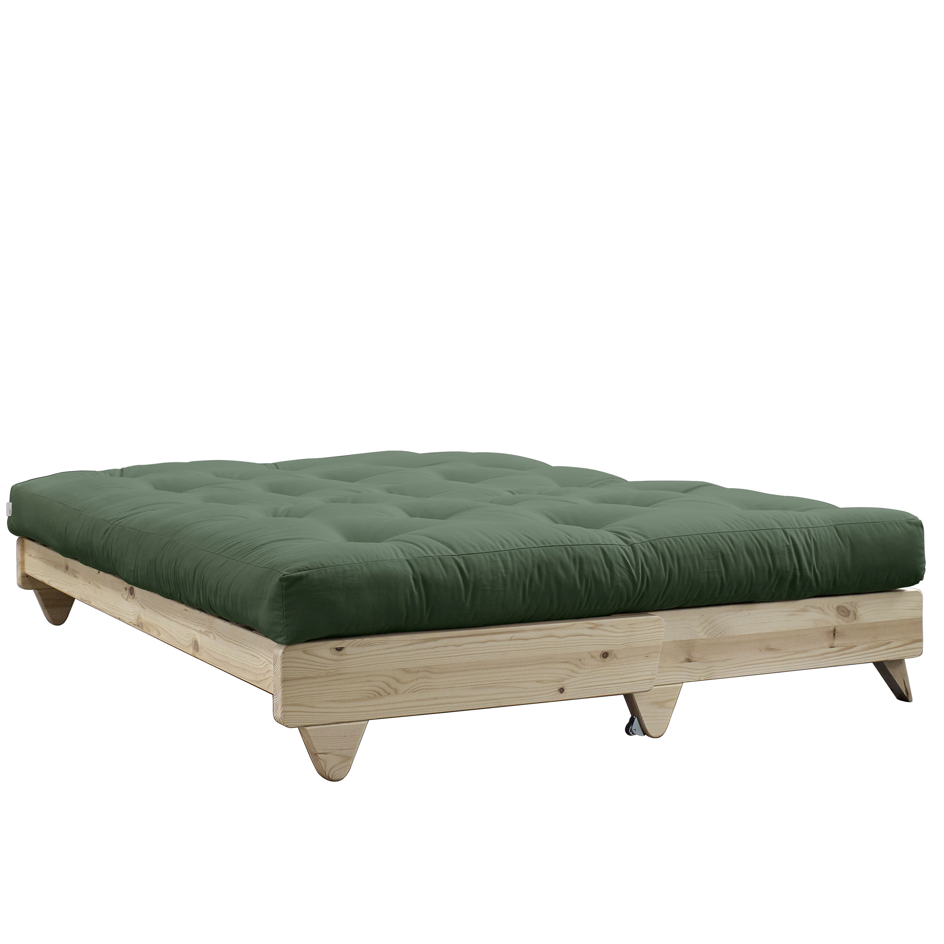 Karup Design Fresh Vuodesohva Luonnonvärinen/Oliivinvihreä 200cm