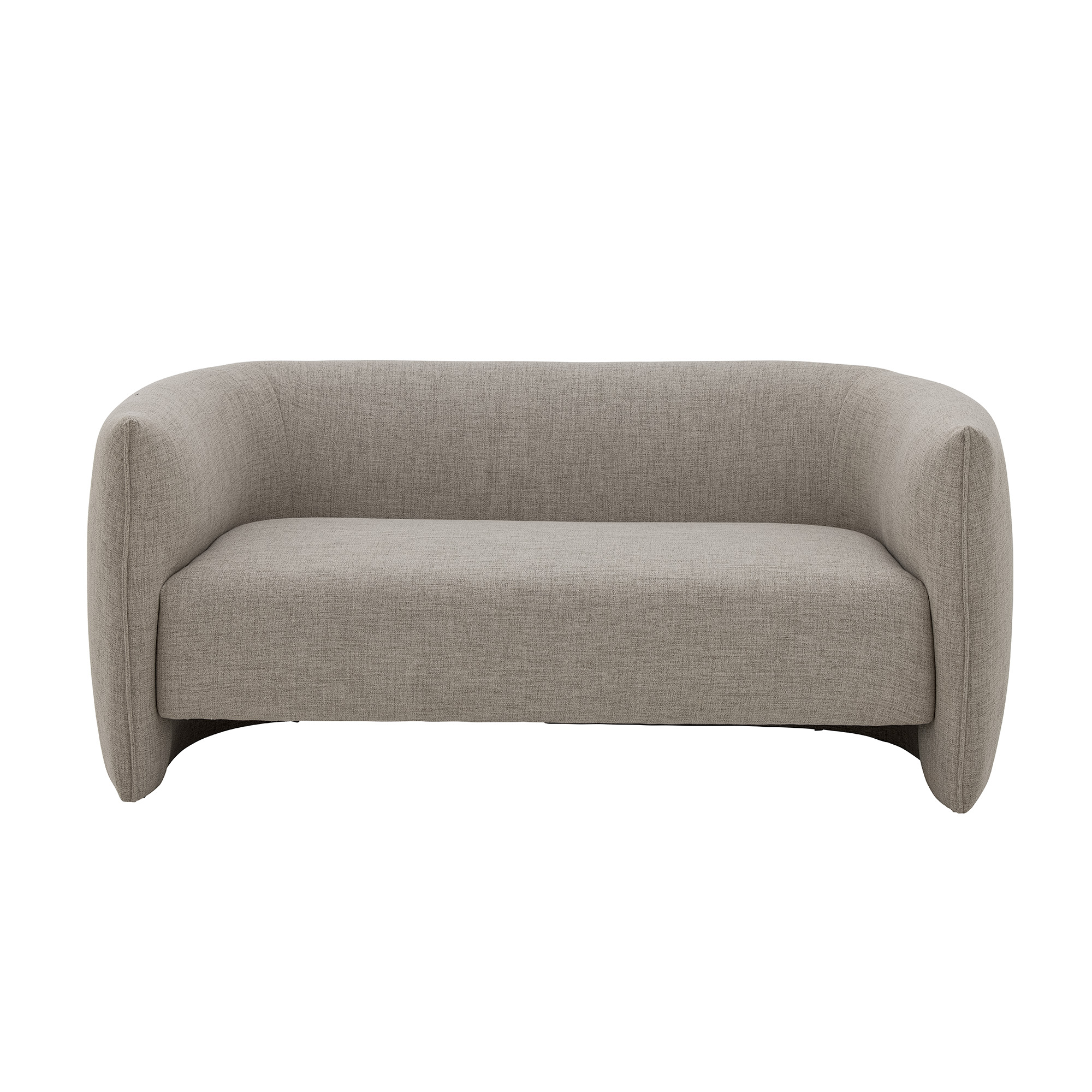 Bloomingville - Bacio 2-Sitzer Sofa Natur 168cm - Grau - Sofas