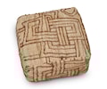 Kiana Sittpuff Beige/Brun 60x60