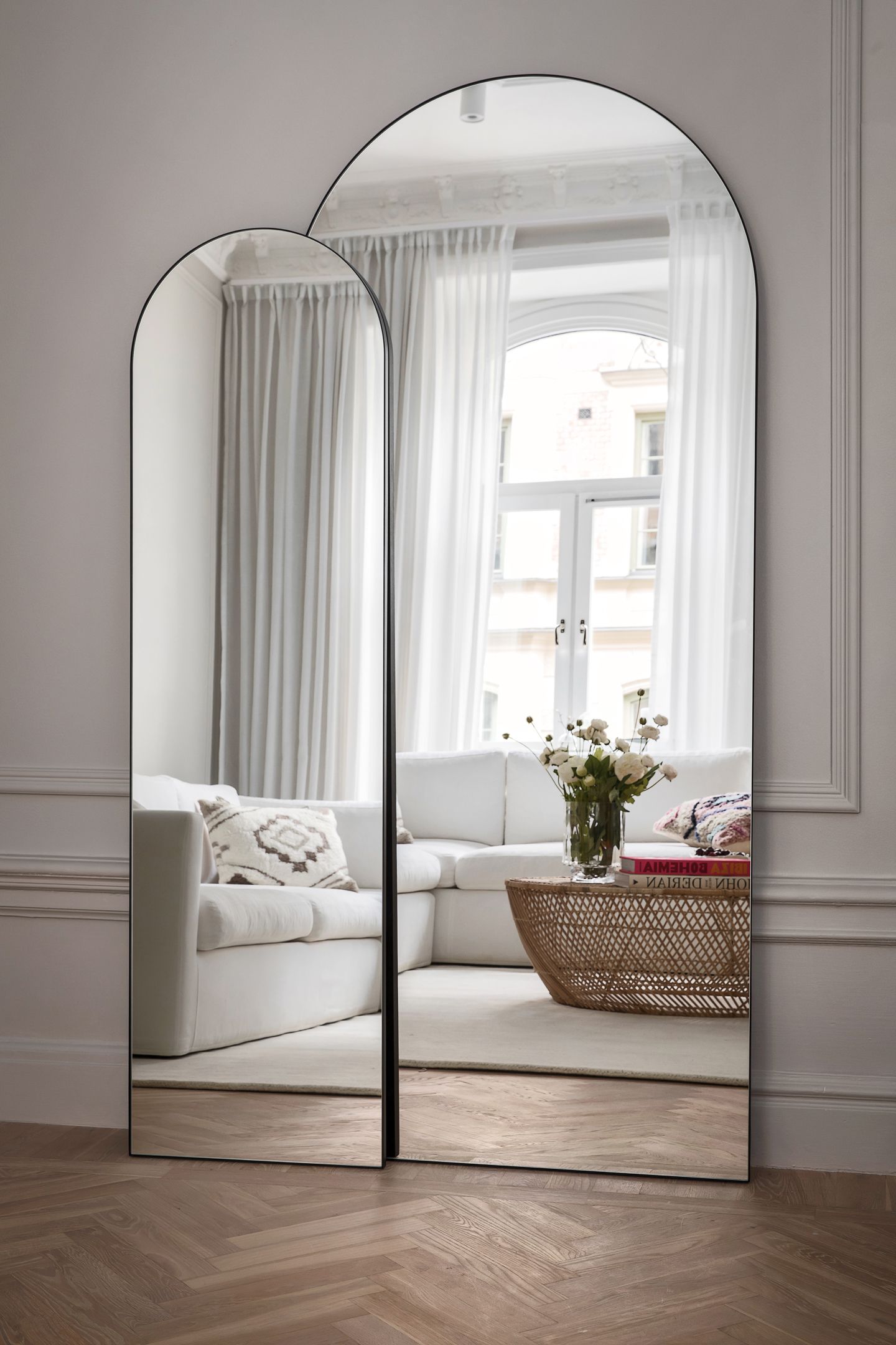 Sleepo Collection Arco Spegel Svart 70x160