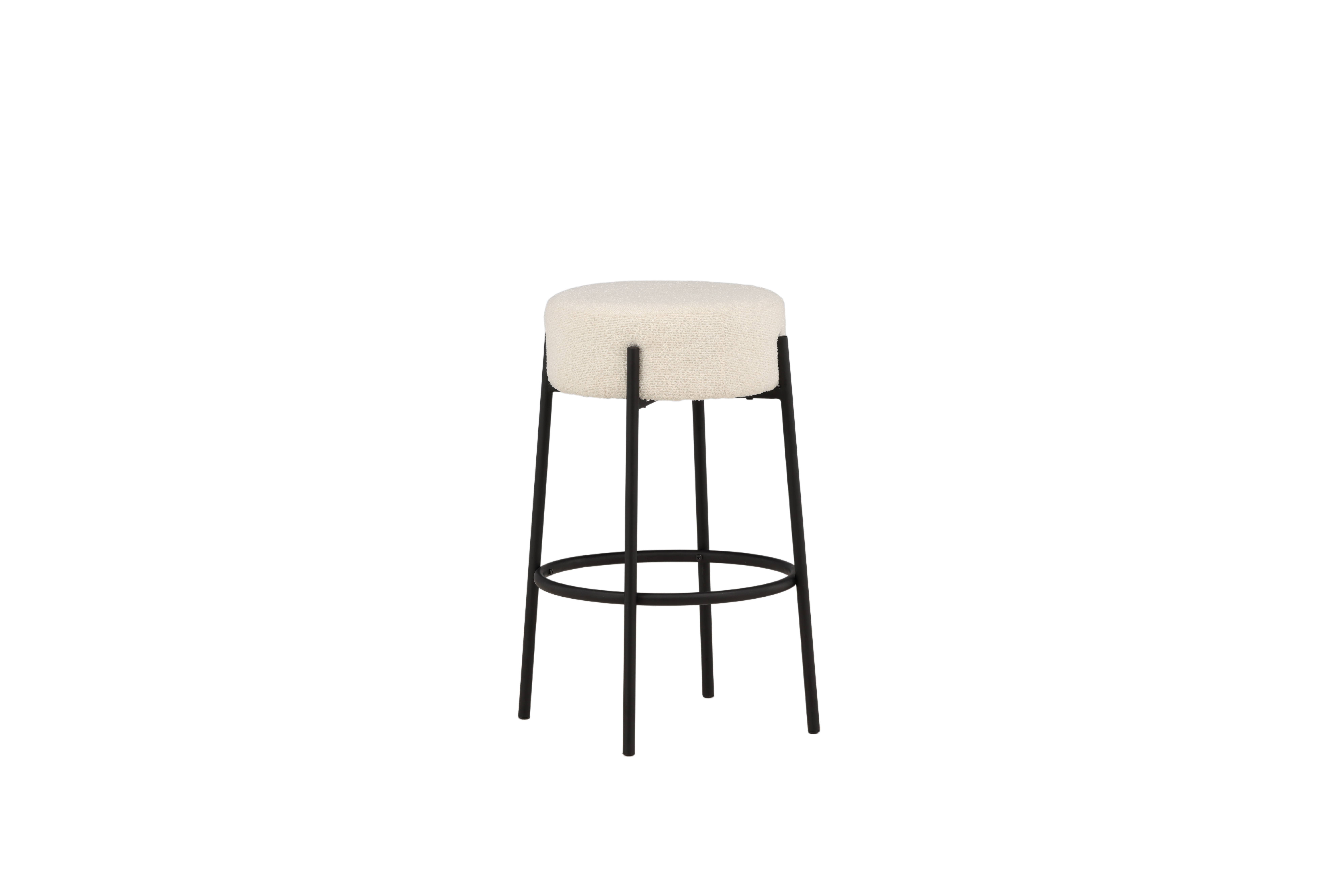 Venture Home Elin Barstol Vit Boucle Large