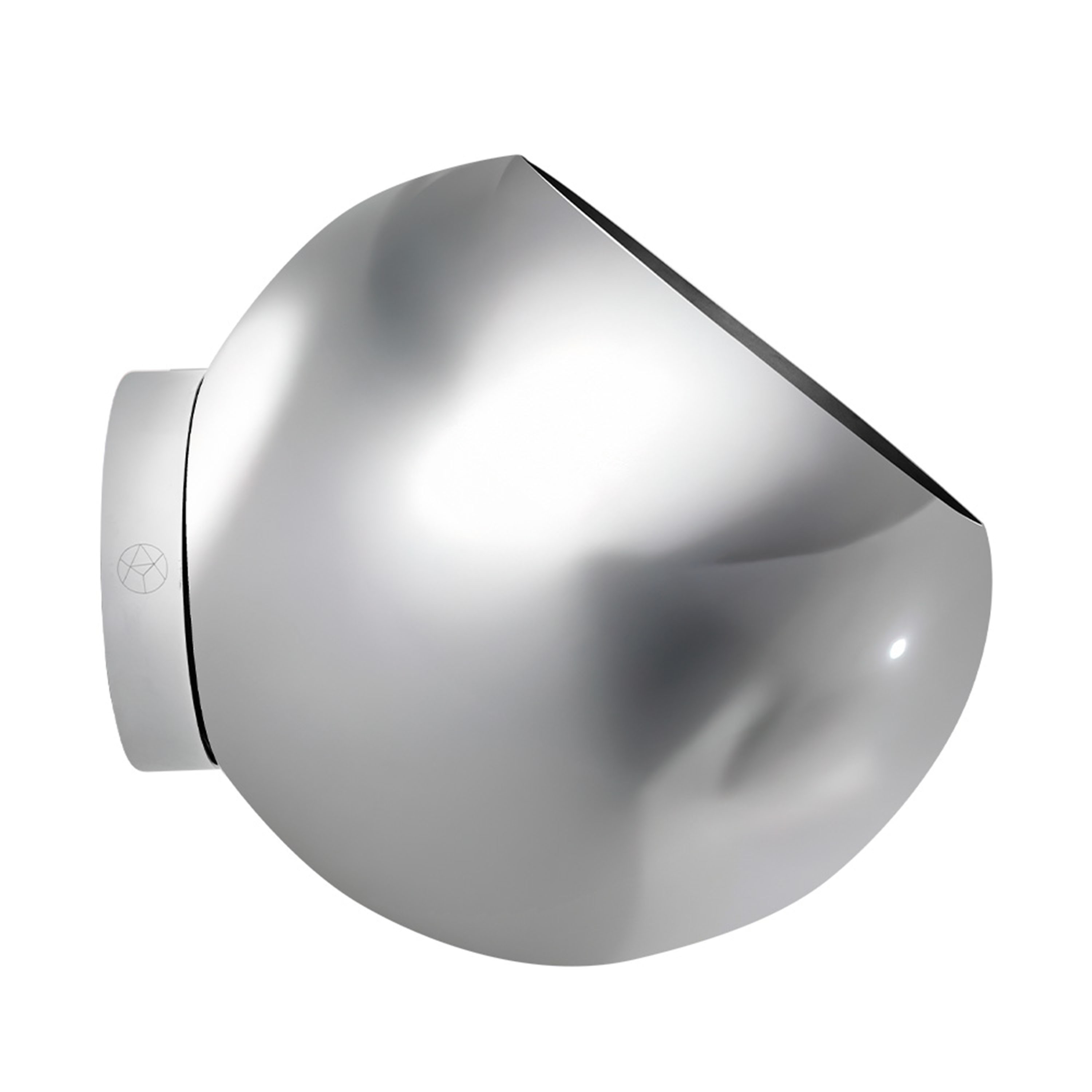 Globe Wandtopf Silber Ø21