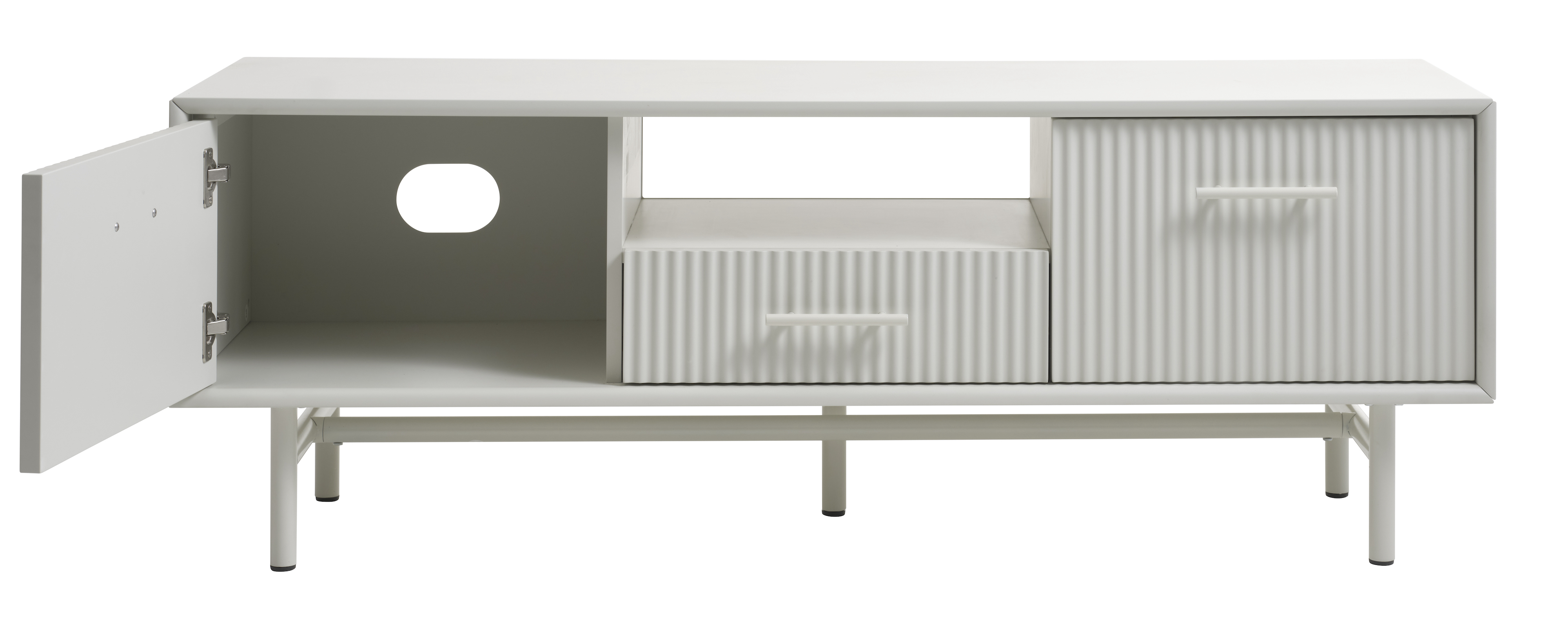 Nordic Home Julian TV-Schrank Greige 140cm