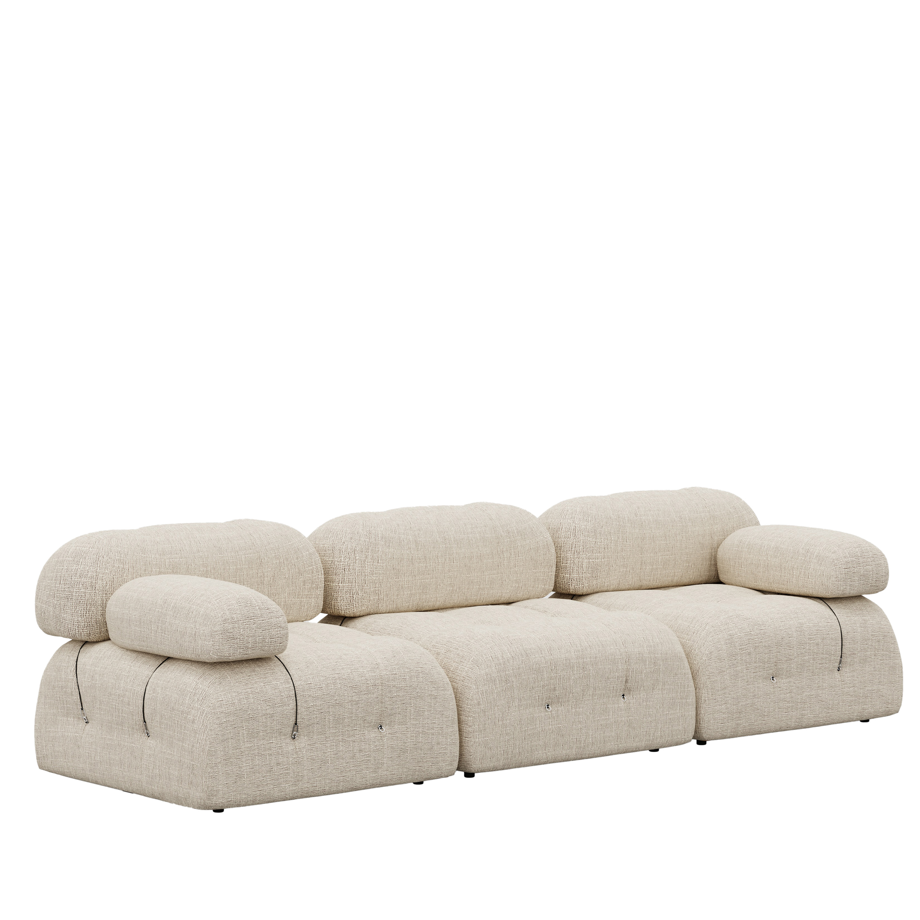 Blanca 3-Seters Sofa Cream