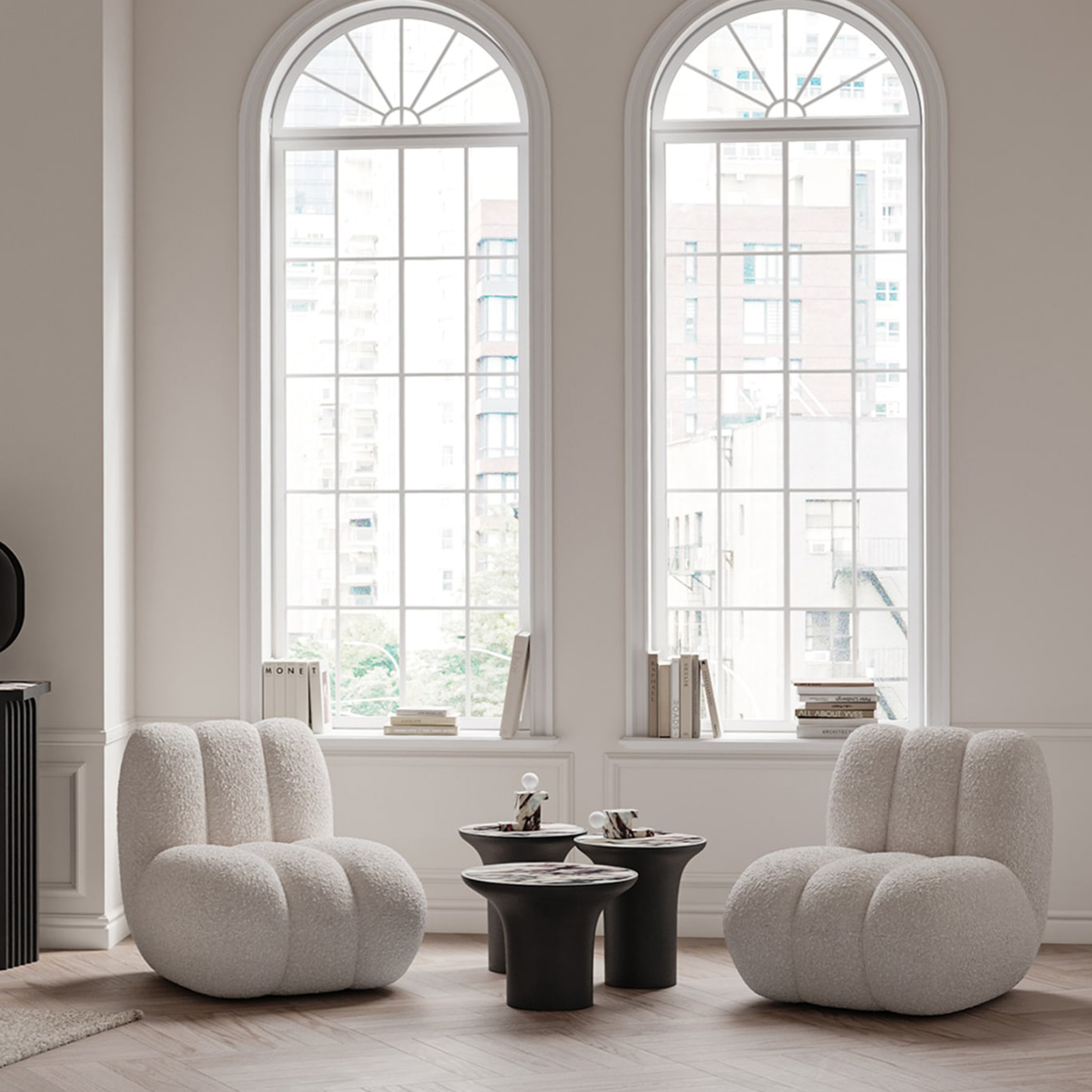 101 Copenhagen Toe Loungestuhl Bouclé