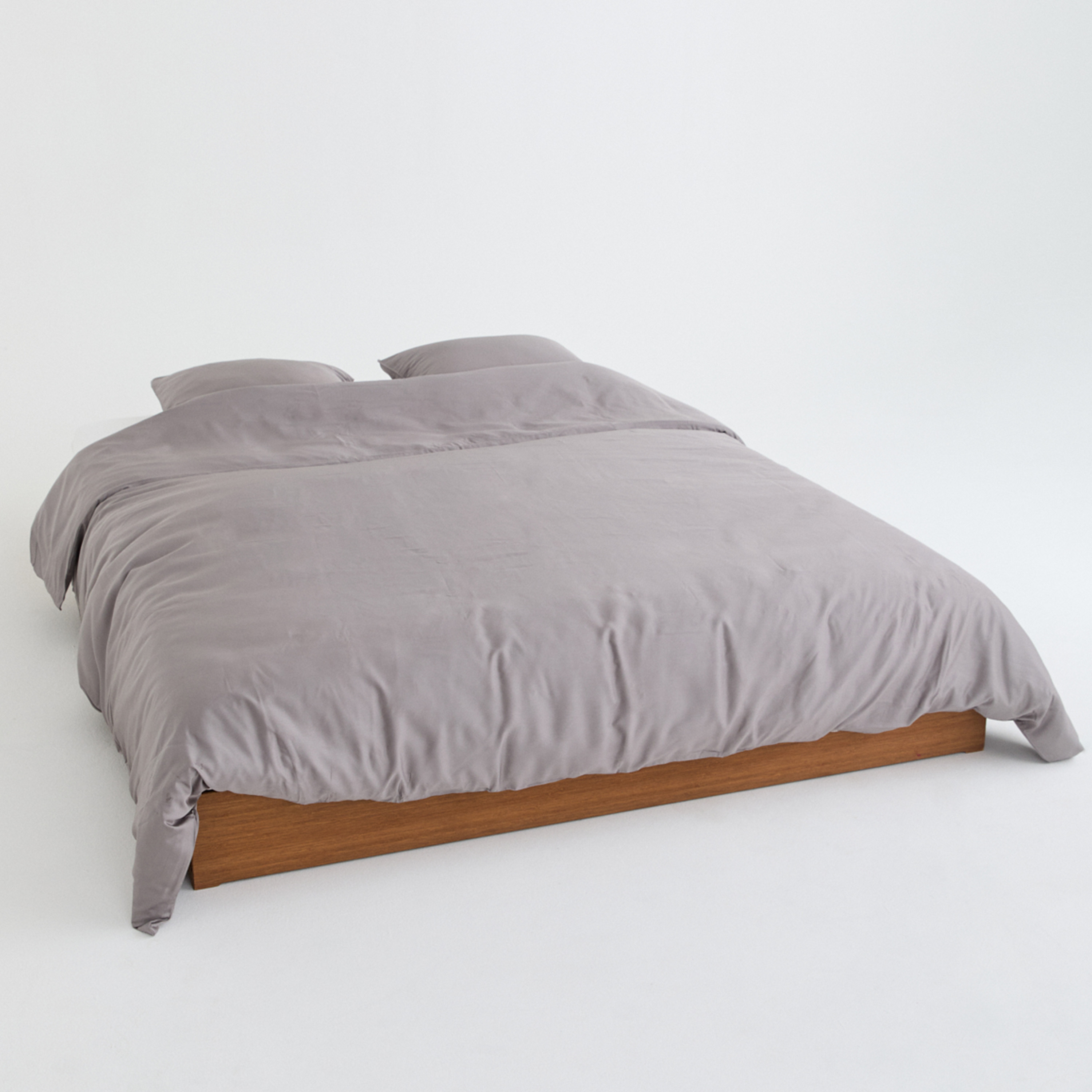 Movesgood Bamboo Örngott Dark Grey 50x60 2-pack