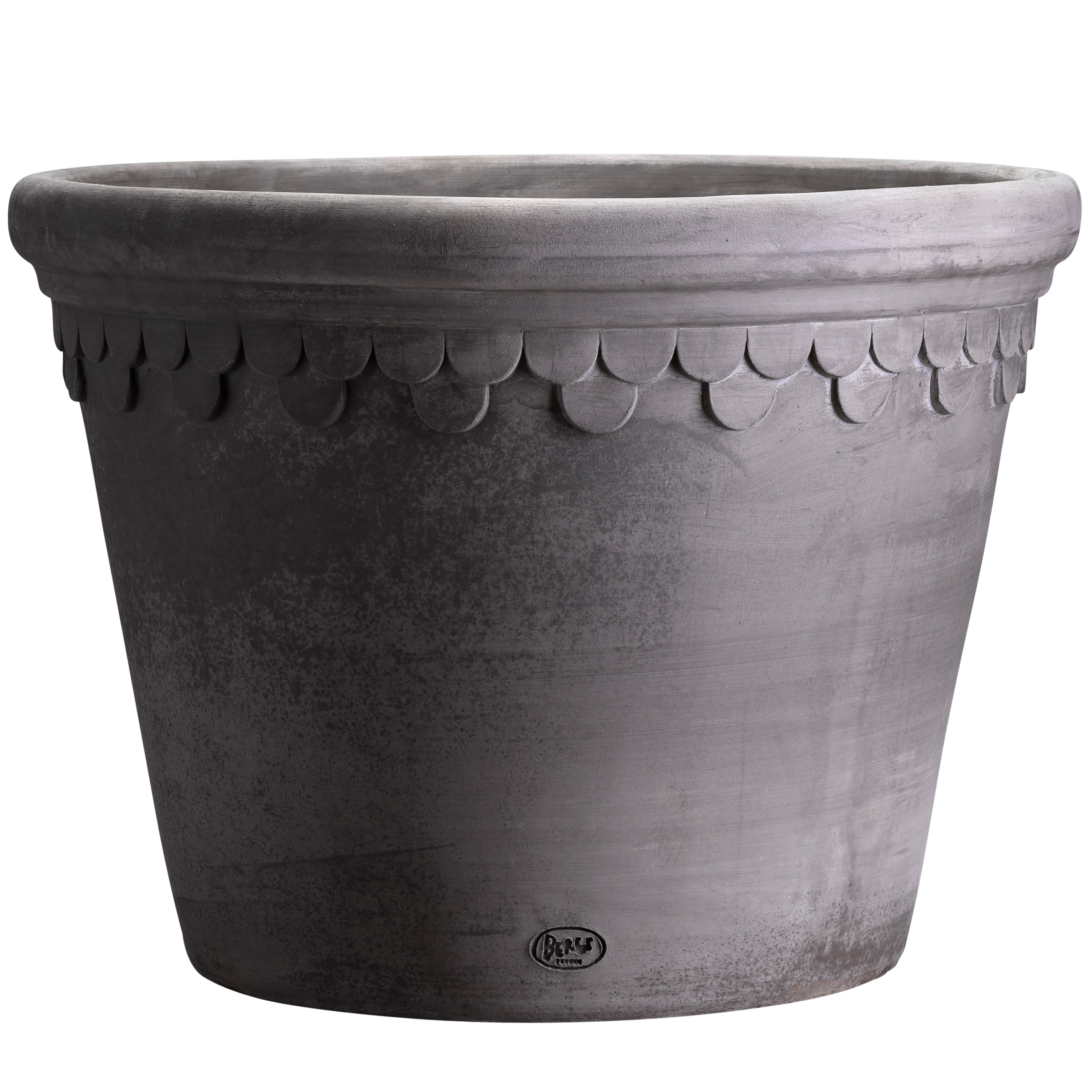 Københavner Kruka Raw Grey Terracotta Ø70